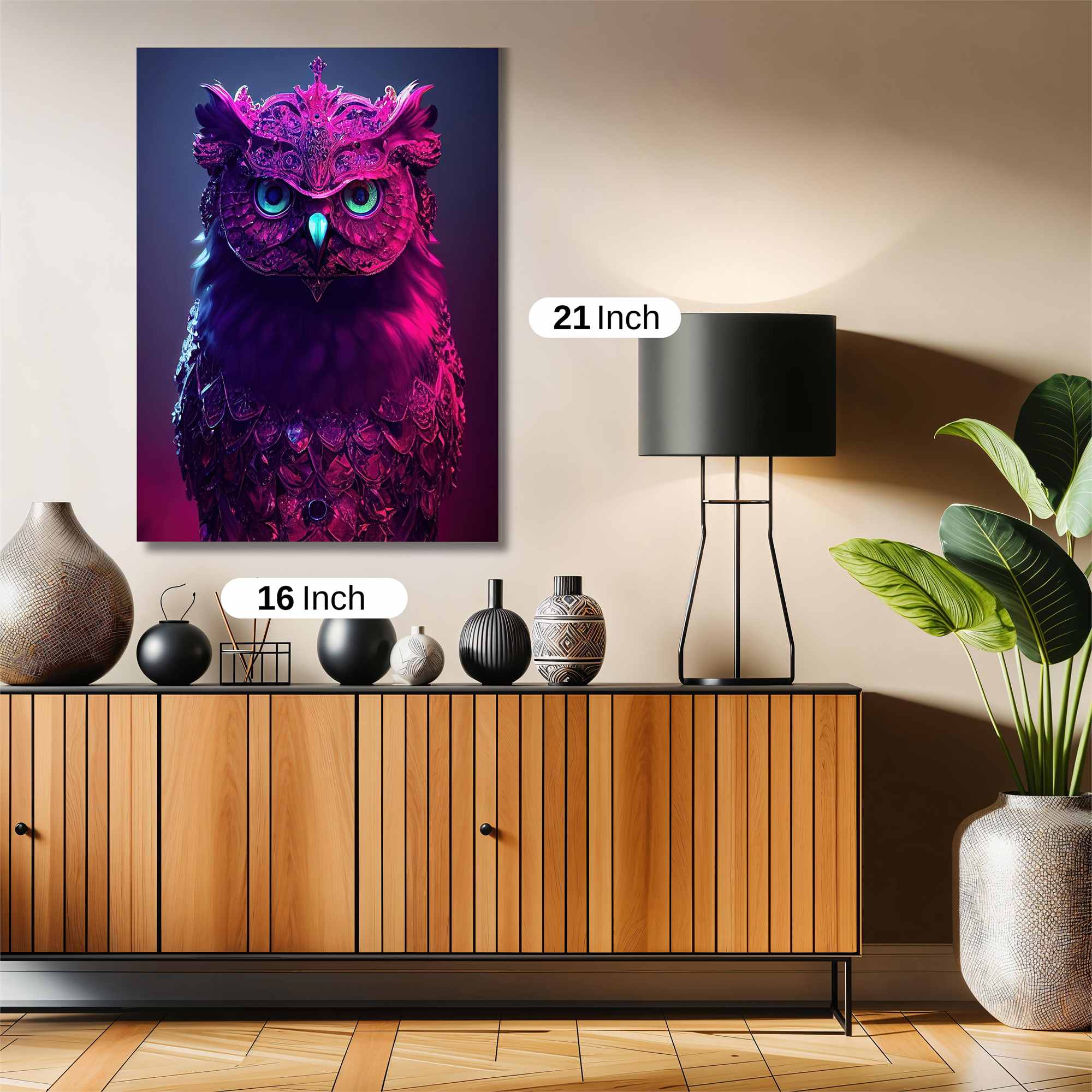 Owl Majestic Safe Wall Magnetic / M