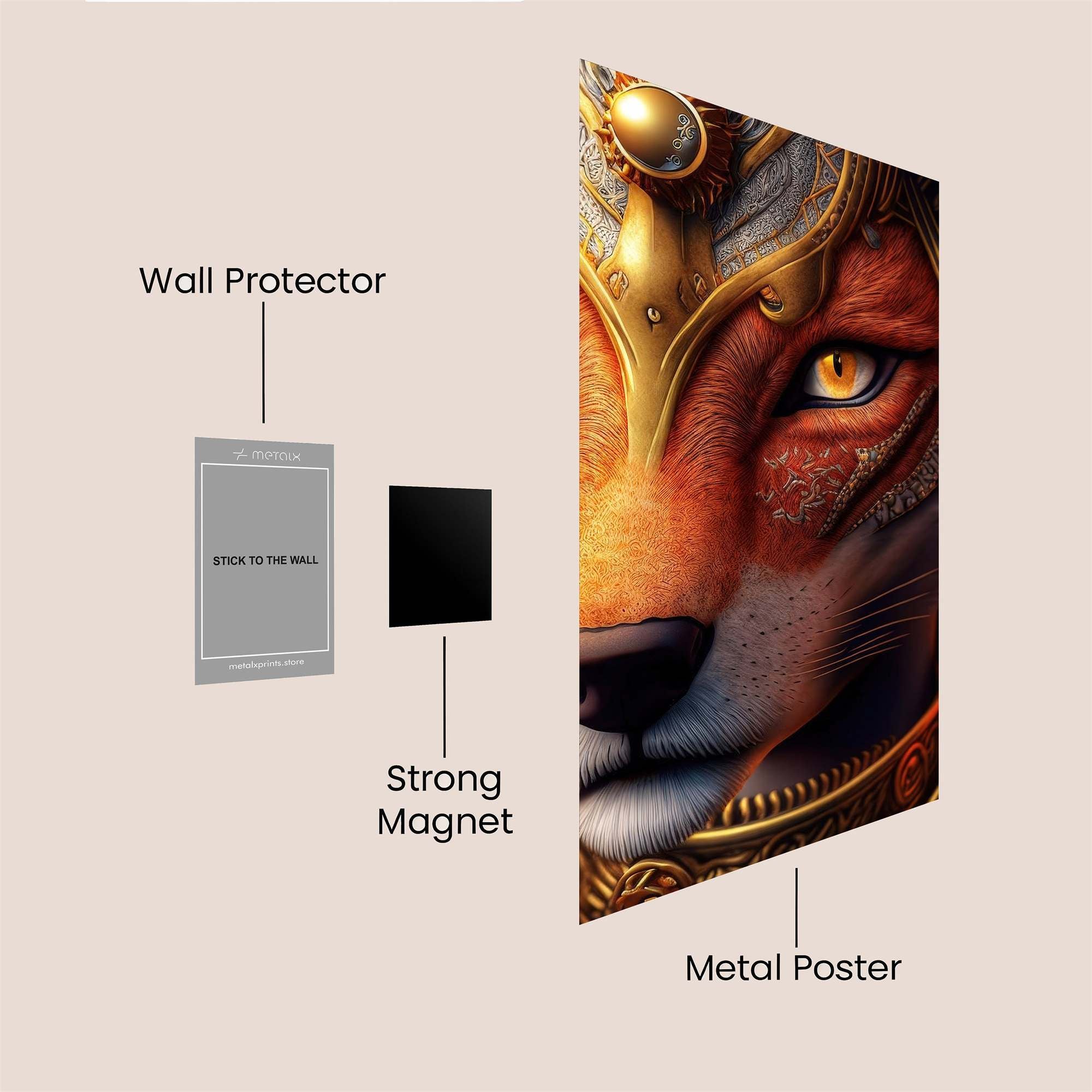 Fox Pharaoh Safe Wall Magnetic / M
