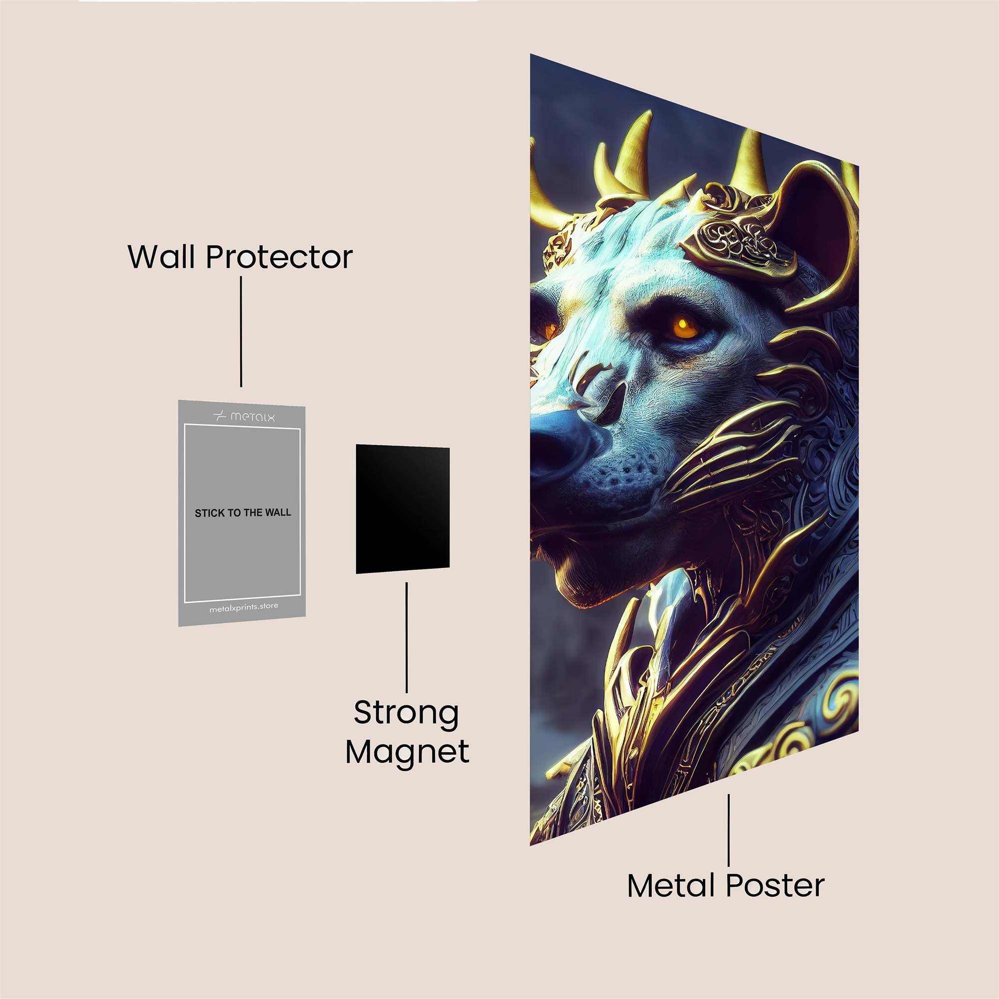Anubis Regal Safe Wall Magnetic / M