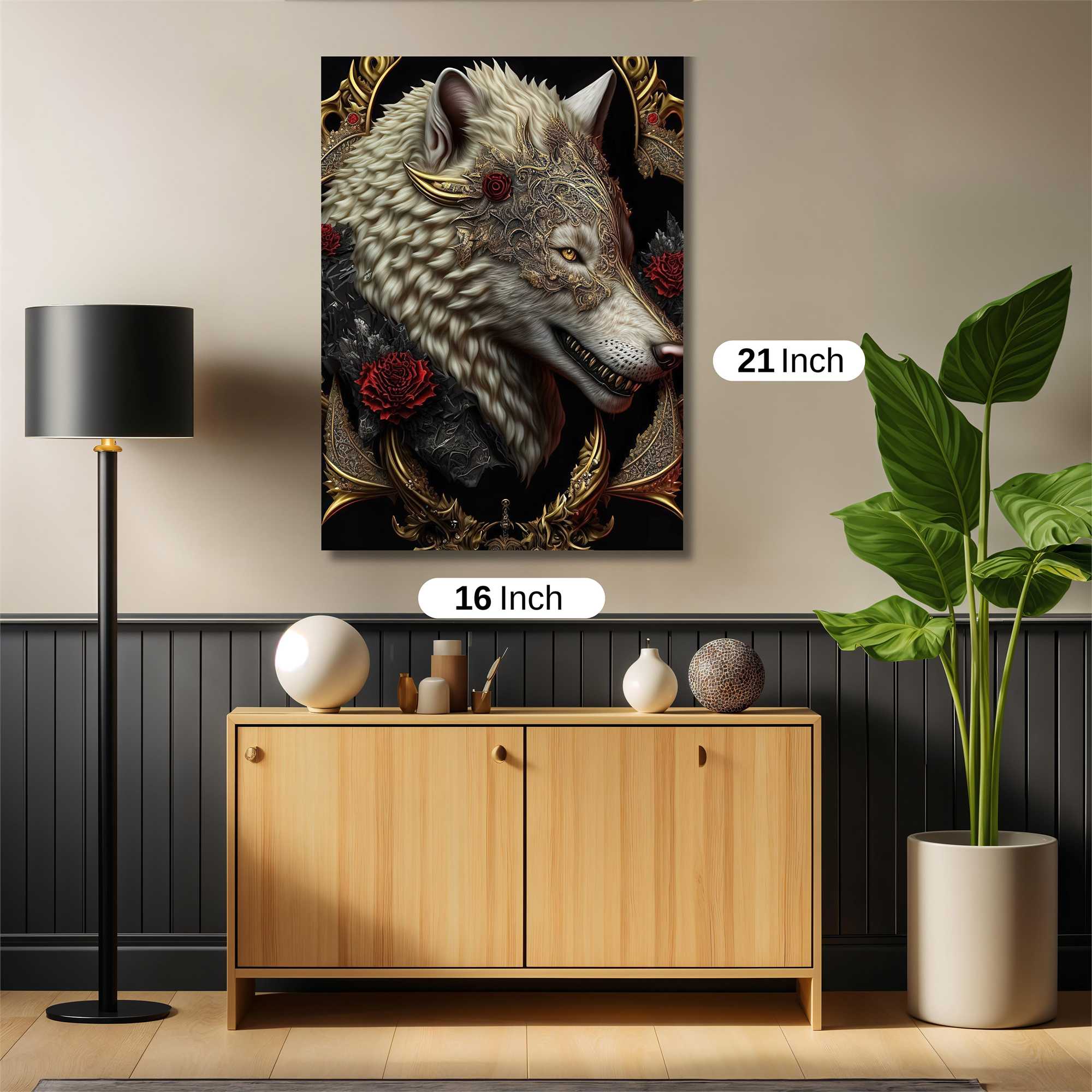 Wolf Majesty Safe Wall Magnetic / M