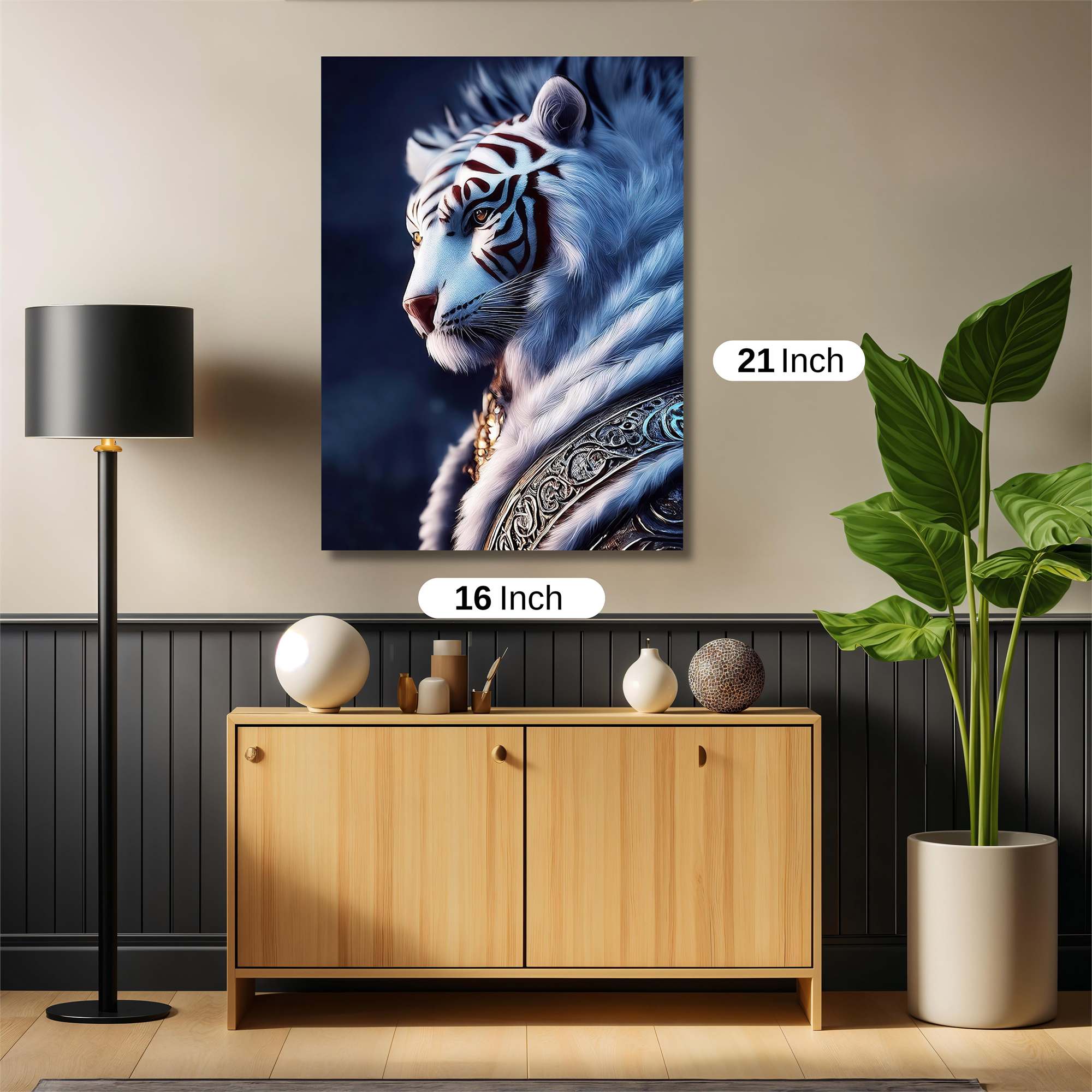 Tiger Majesty Safe Wall Magnetic / M
