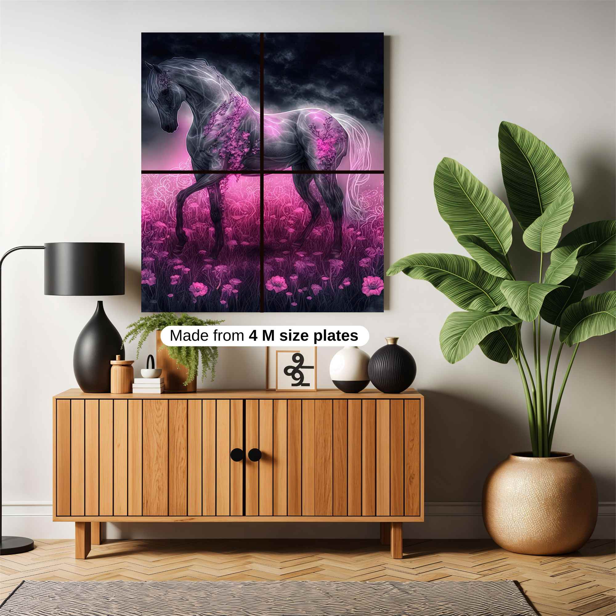 Floral Enigma Safe Wall Magnetic / M