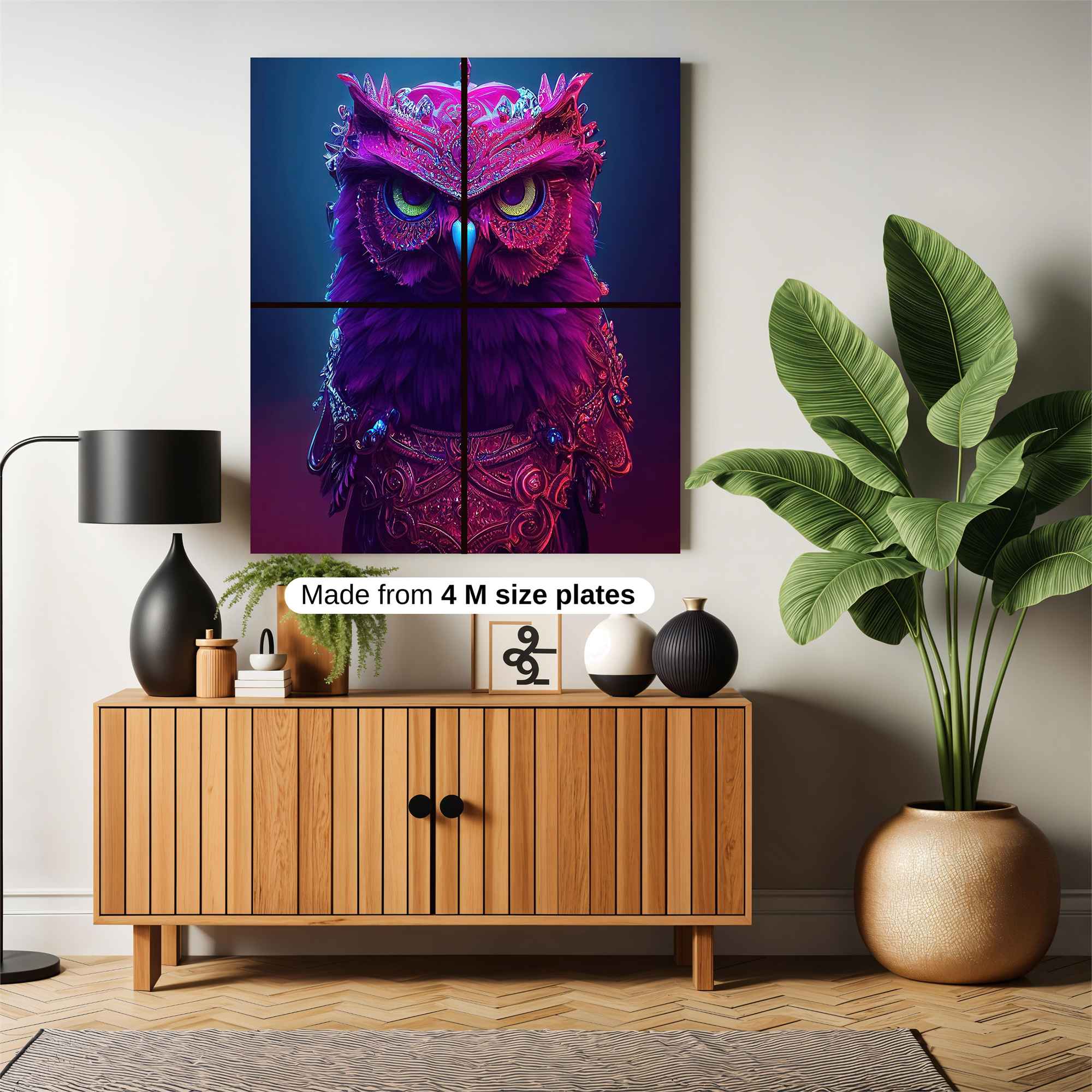 Owl Majesty Safe Wall Magnetic / M
