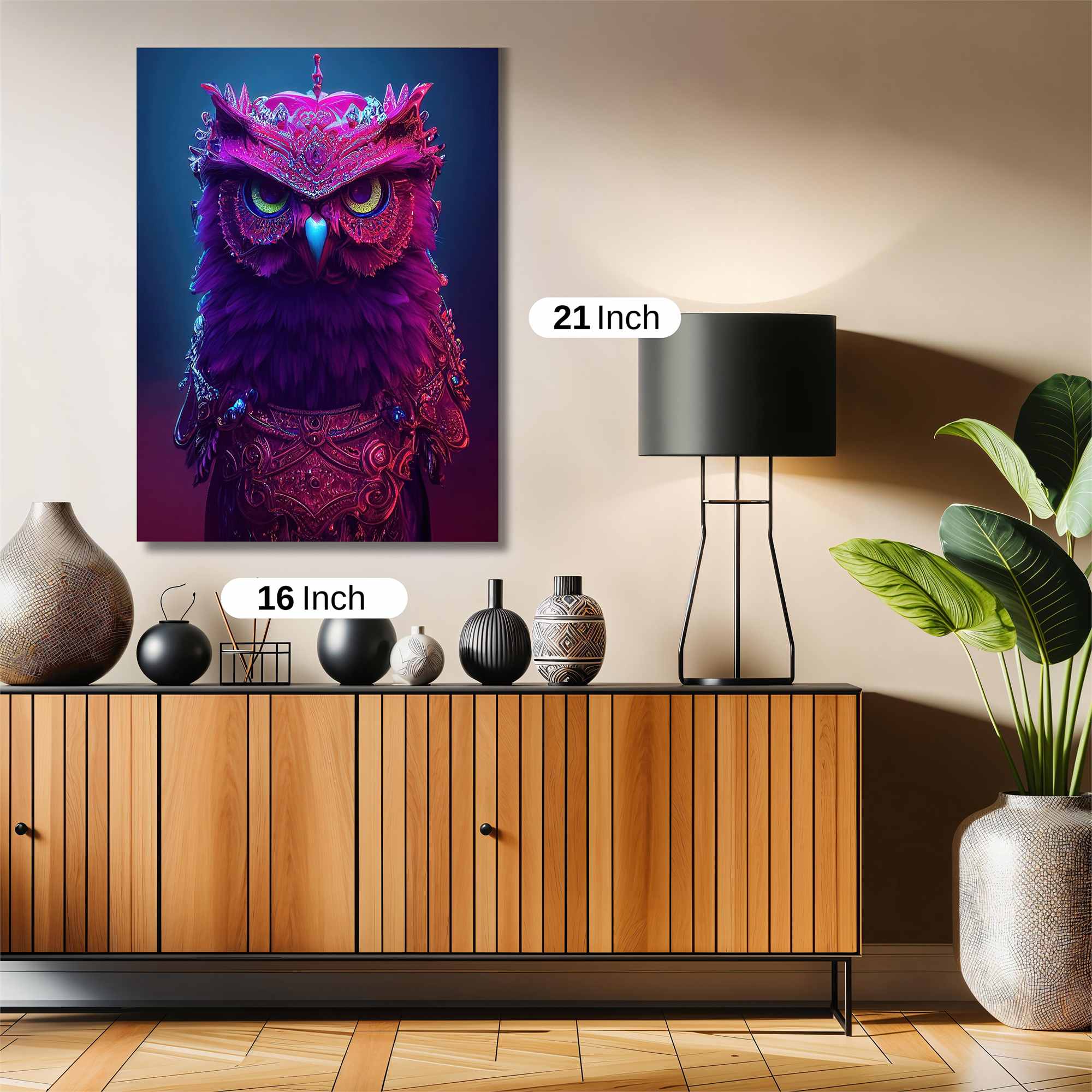 Owl Majesty Safe Wall Magnetic / M