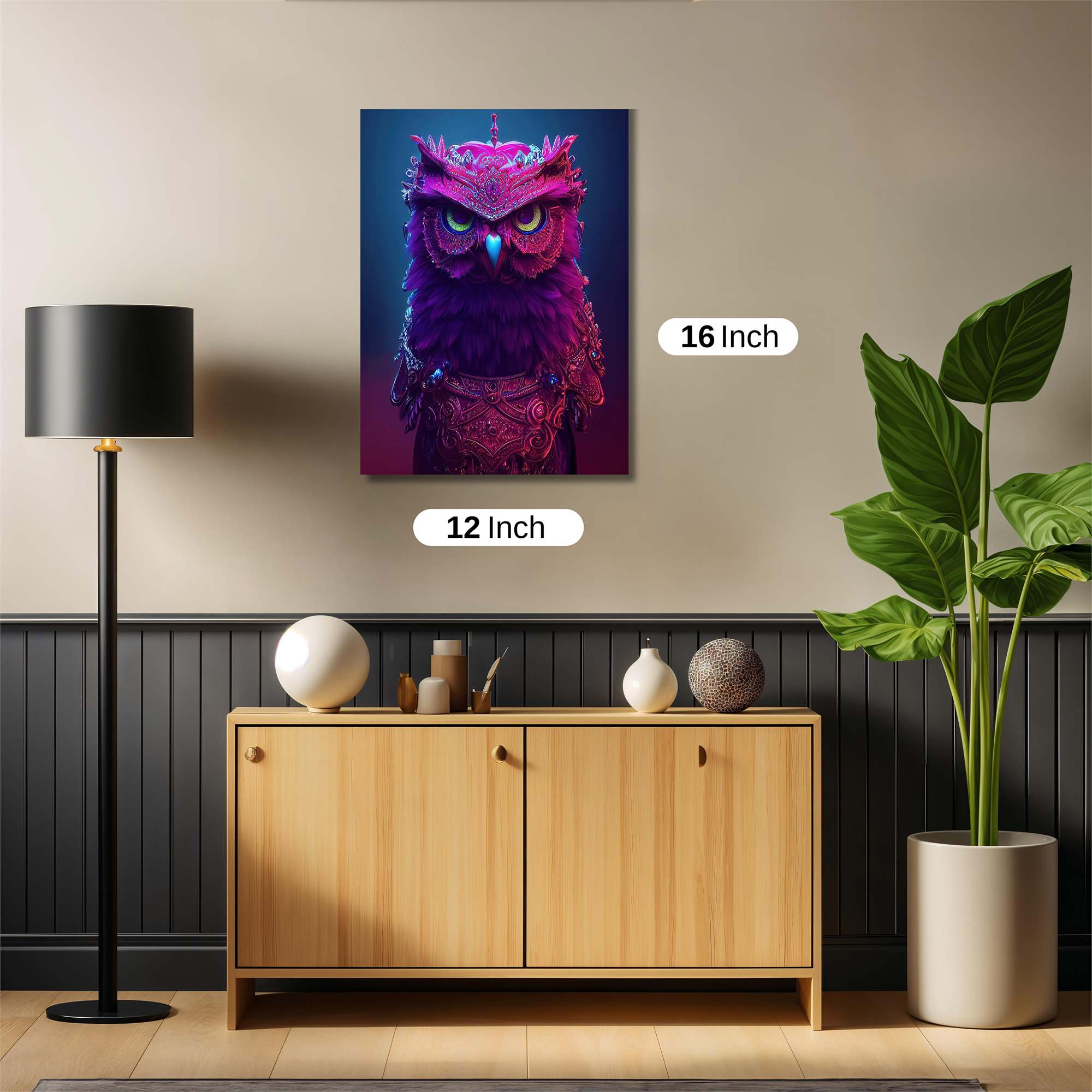 Owl Majesty Safe Wall Magnetic / M