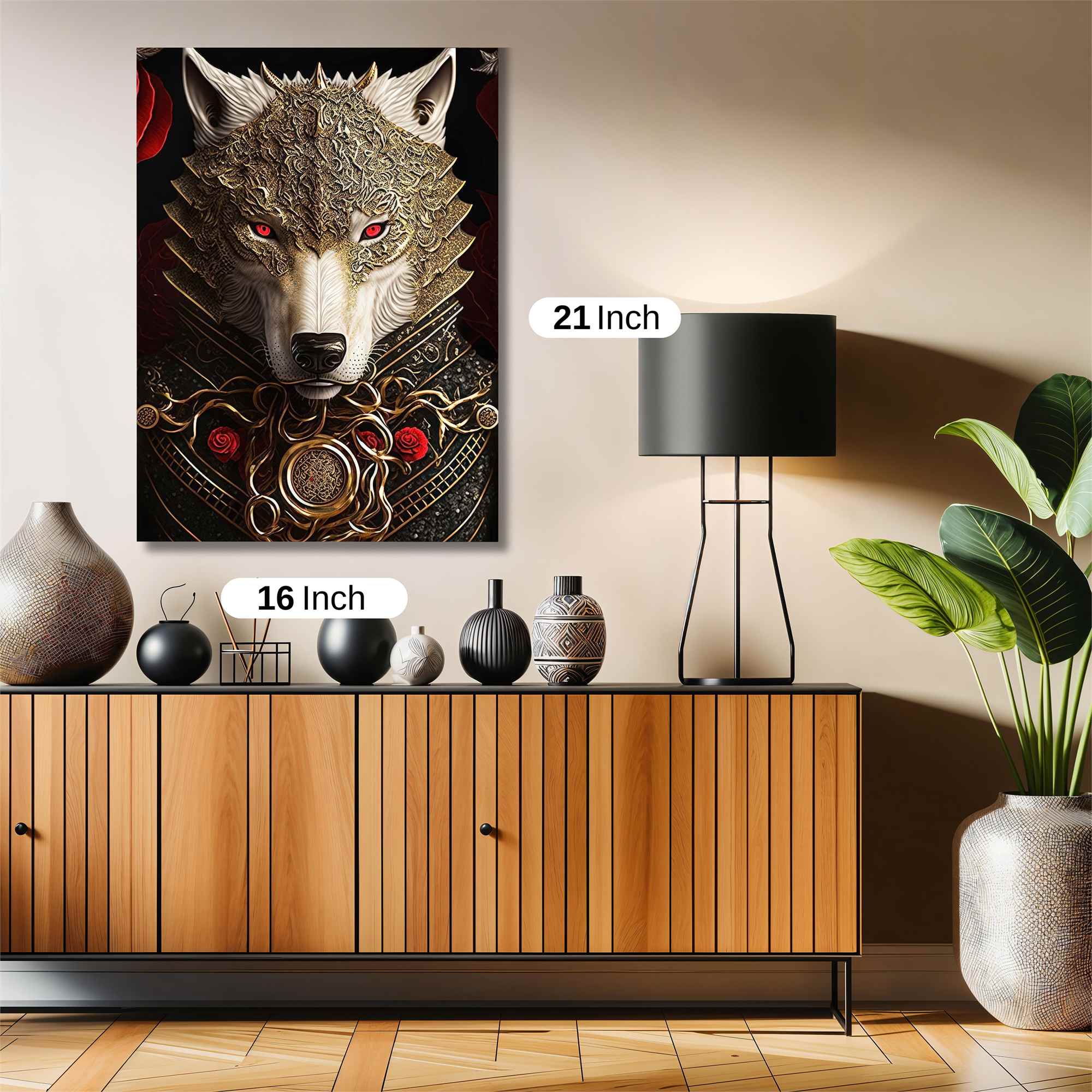 Wolf Majesty Safe Wall Magnetic / M