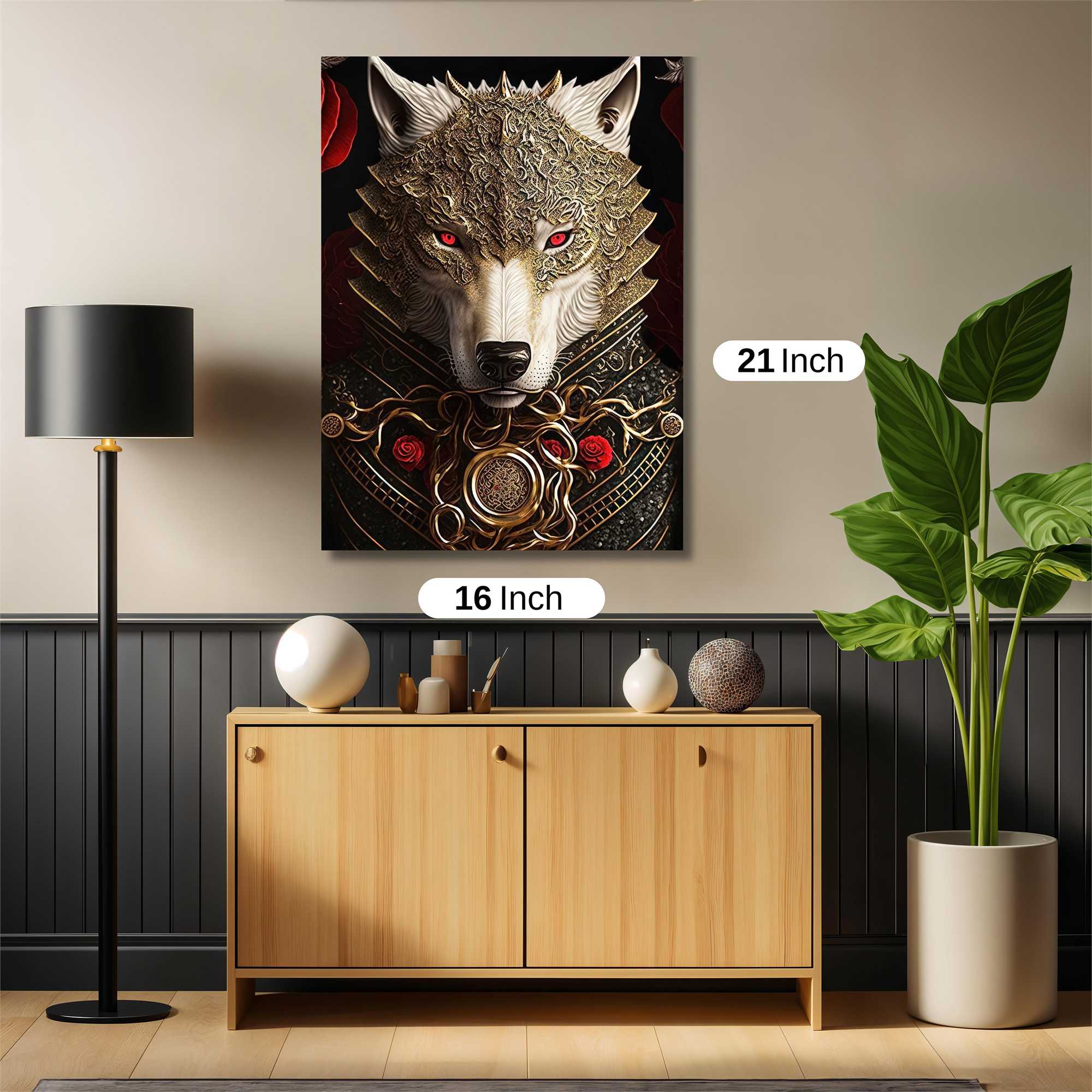 Wolf Majesty Safe Wall Magnetic / M