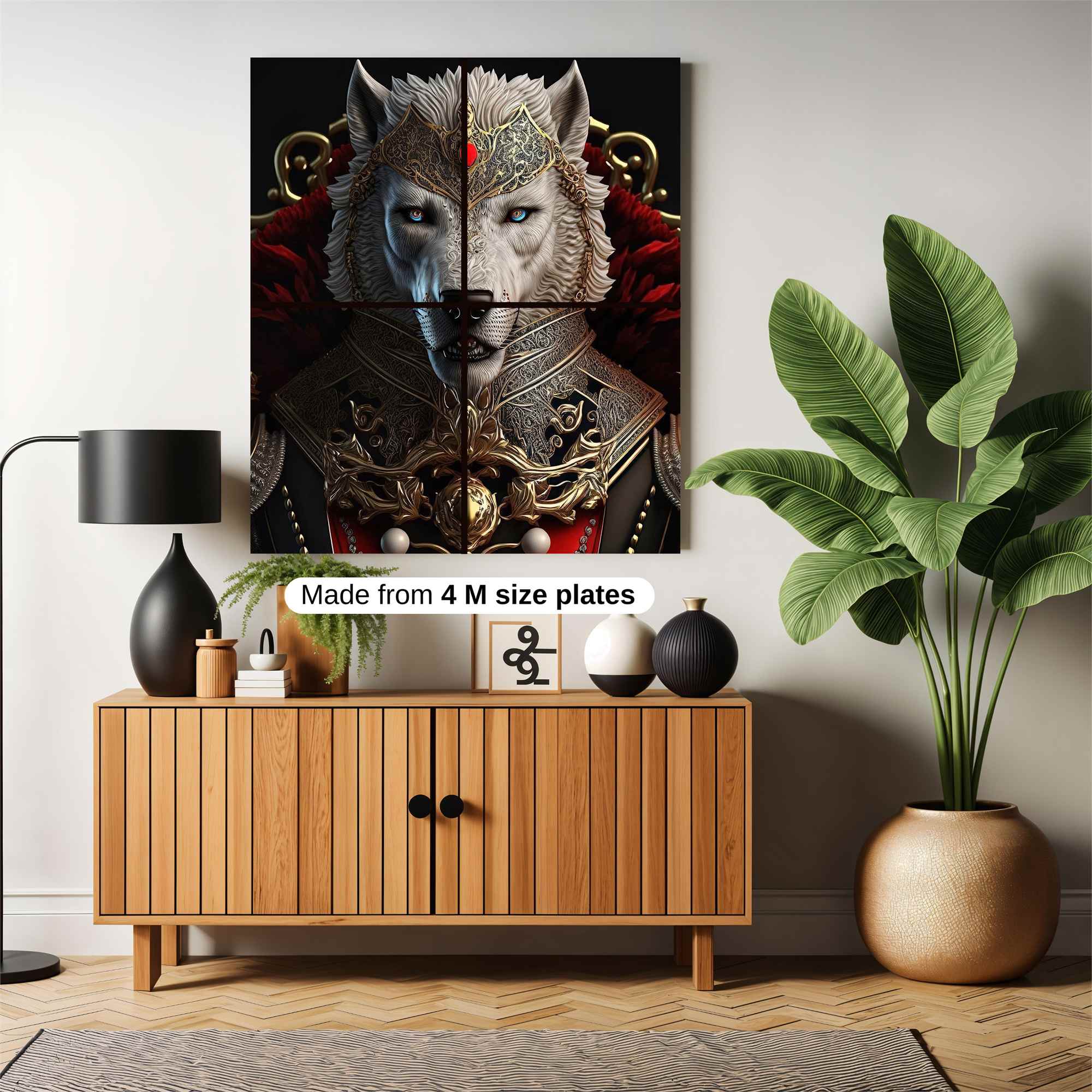 Regal Wolf Safe Wall Magnetic / M