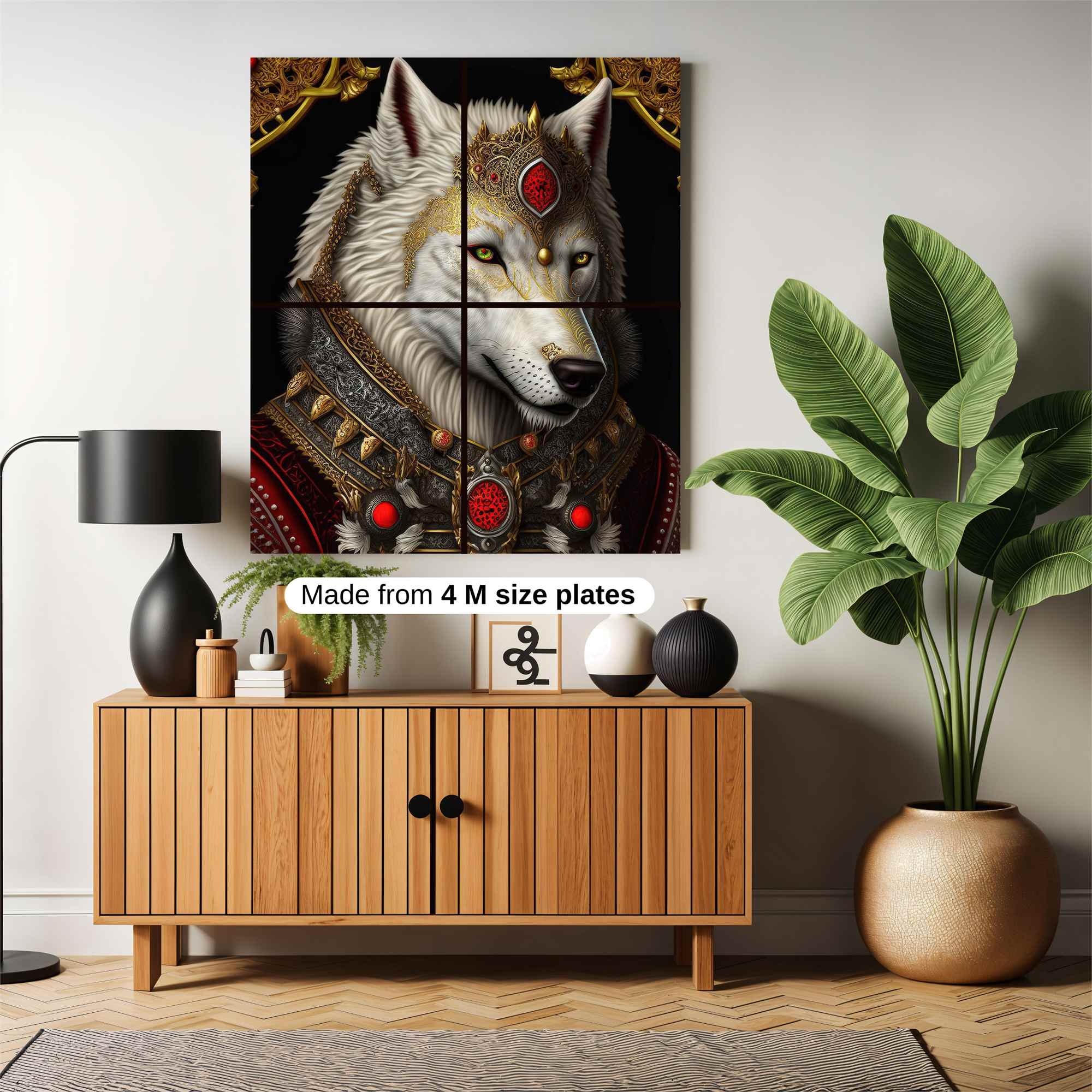 Regal Wolf Safe Wall Magnetic / M