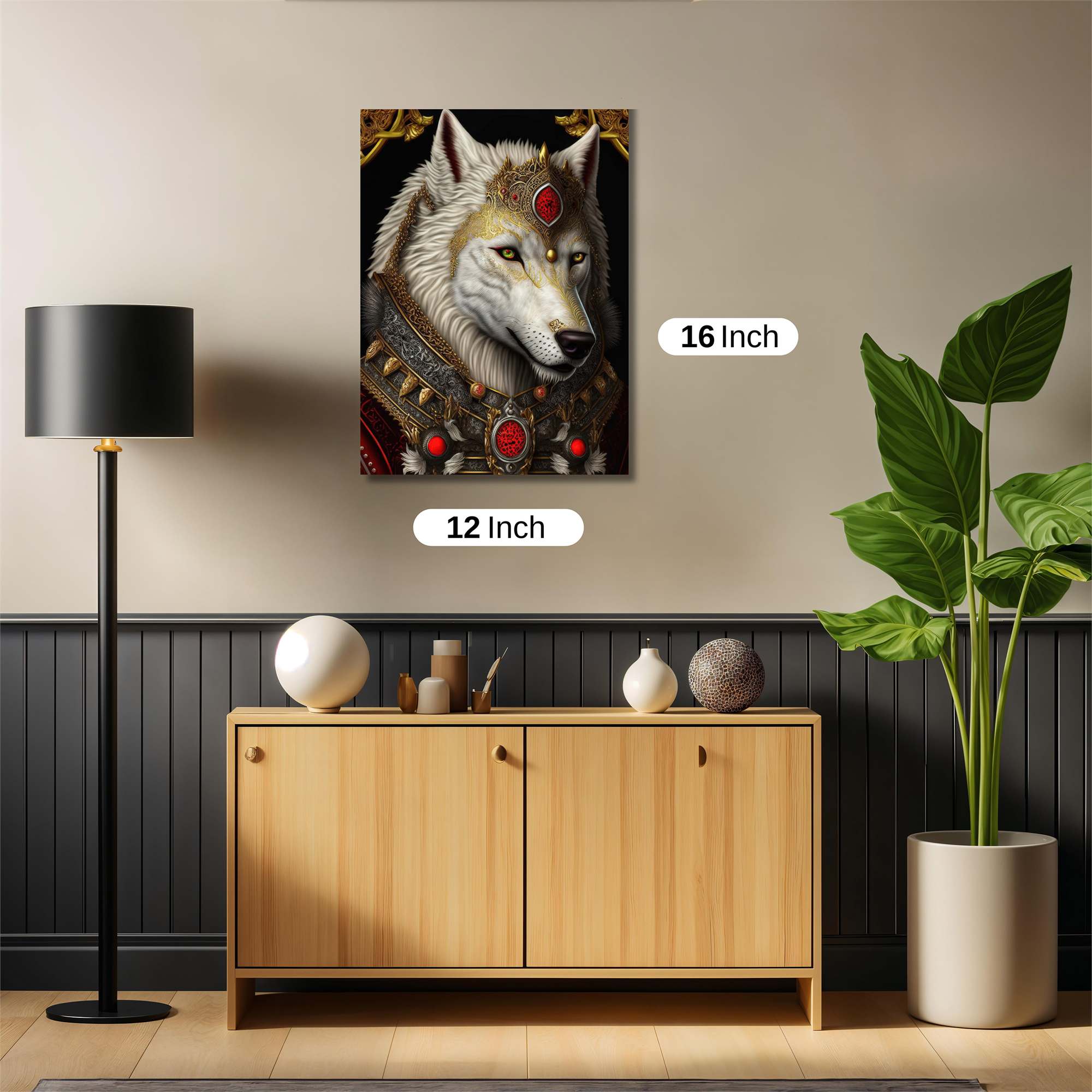 Regal Wolf Safe Wall Magnetic / M