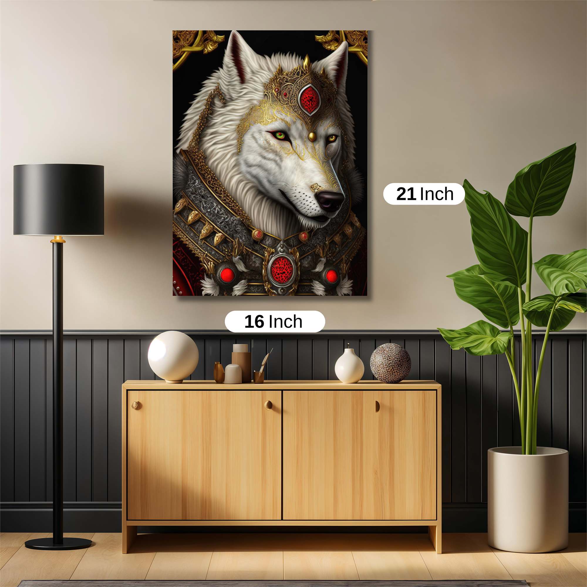 Regal Wolf Safe Wall Magnetic / M