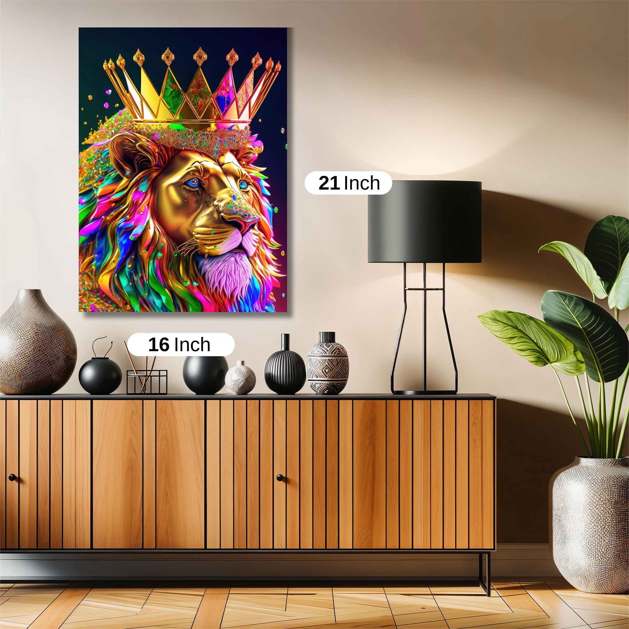 Lion Radiance Safe Wall Magnetic / M