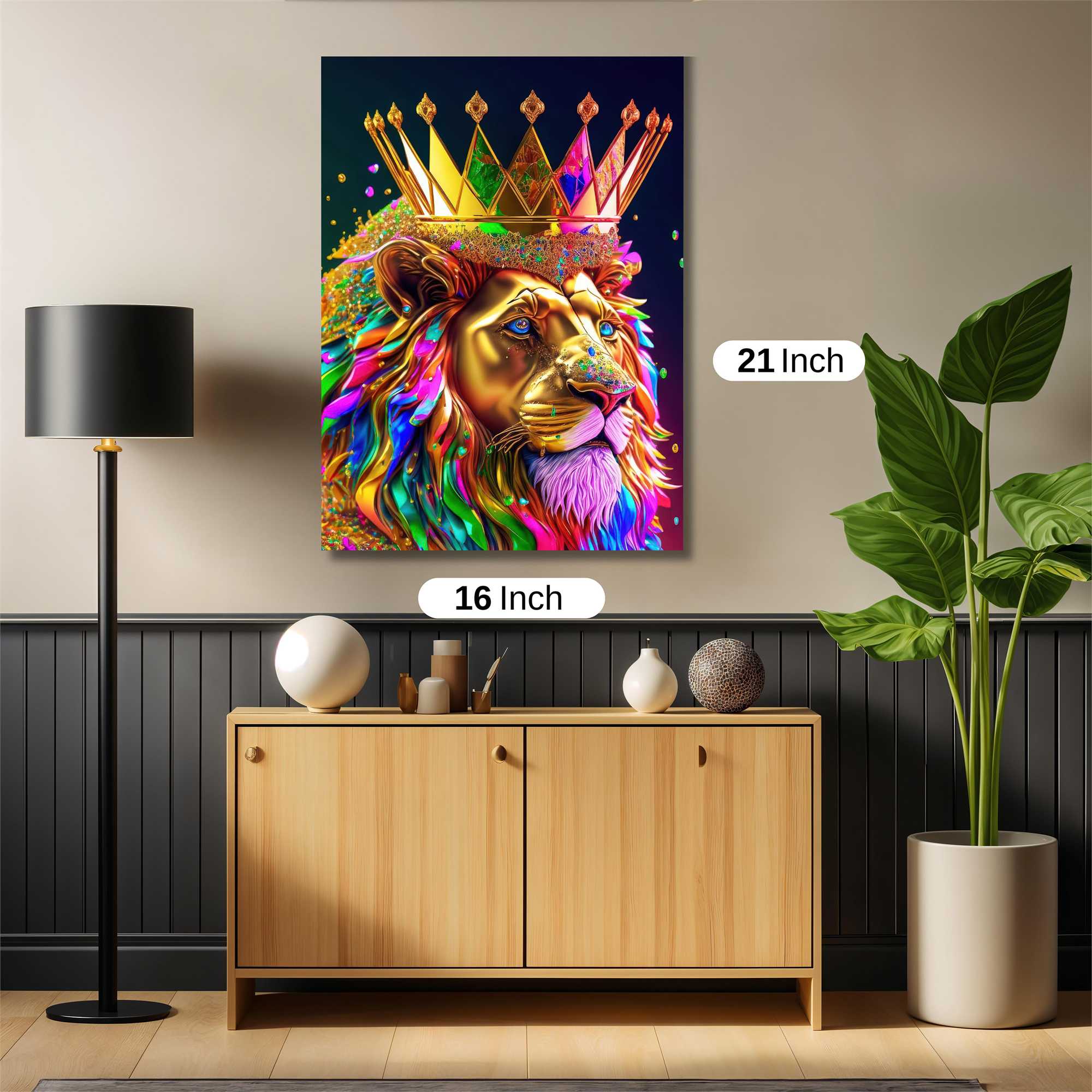 Lion Radiance Safe Wall Magnetic / M