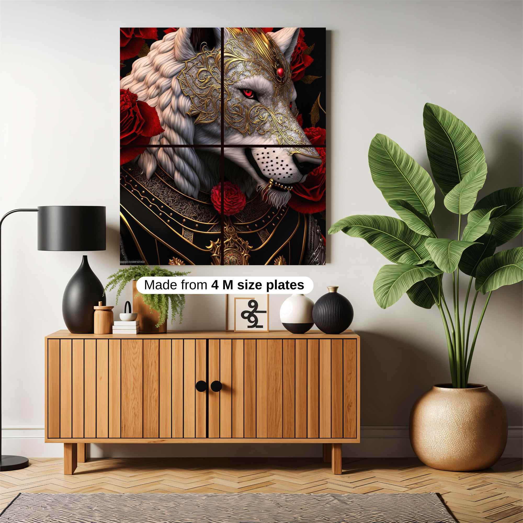 Regal Wolf Safe Wall Magnetic / M