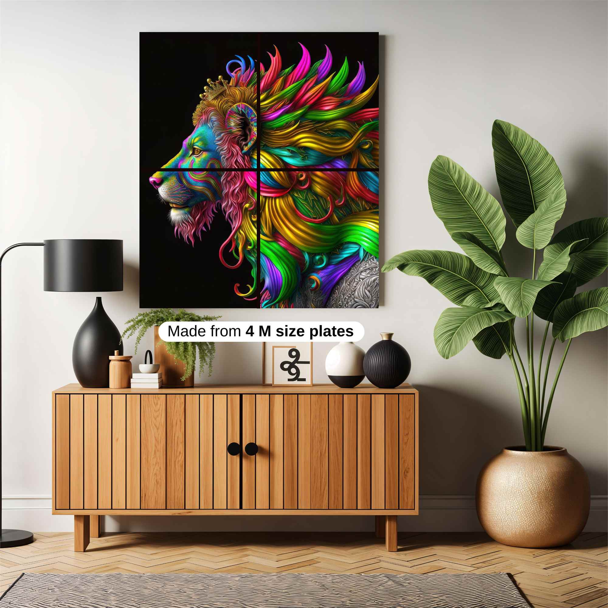 Lion Radiance Safe Wall Magnetic / M