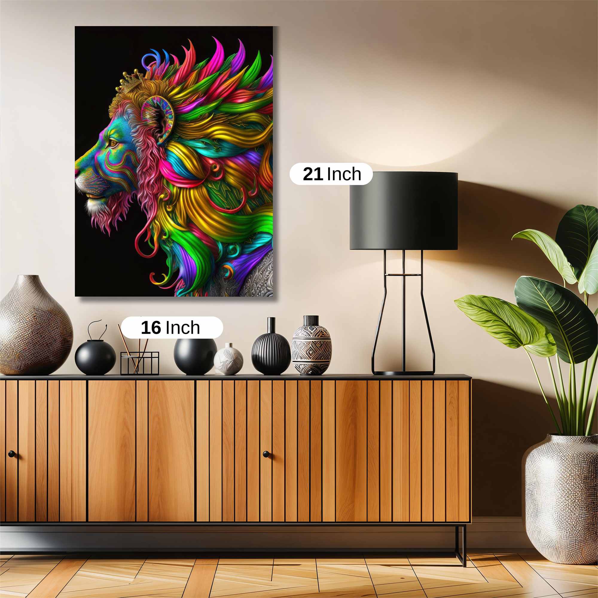 Lion Radiance Safe Wall Magnetic / M