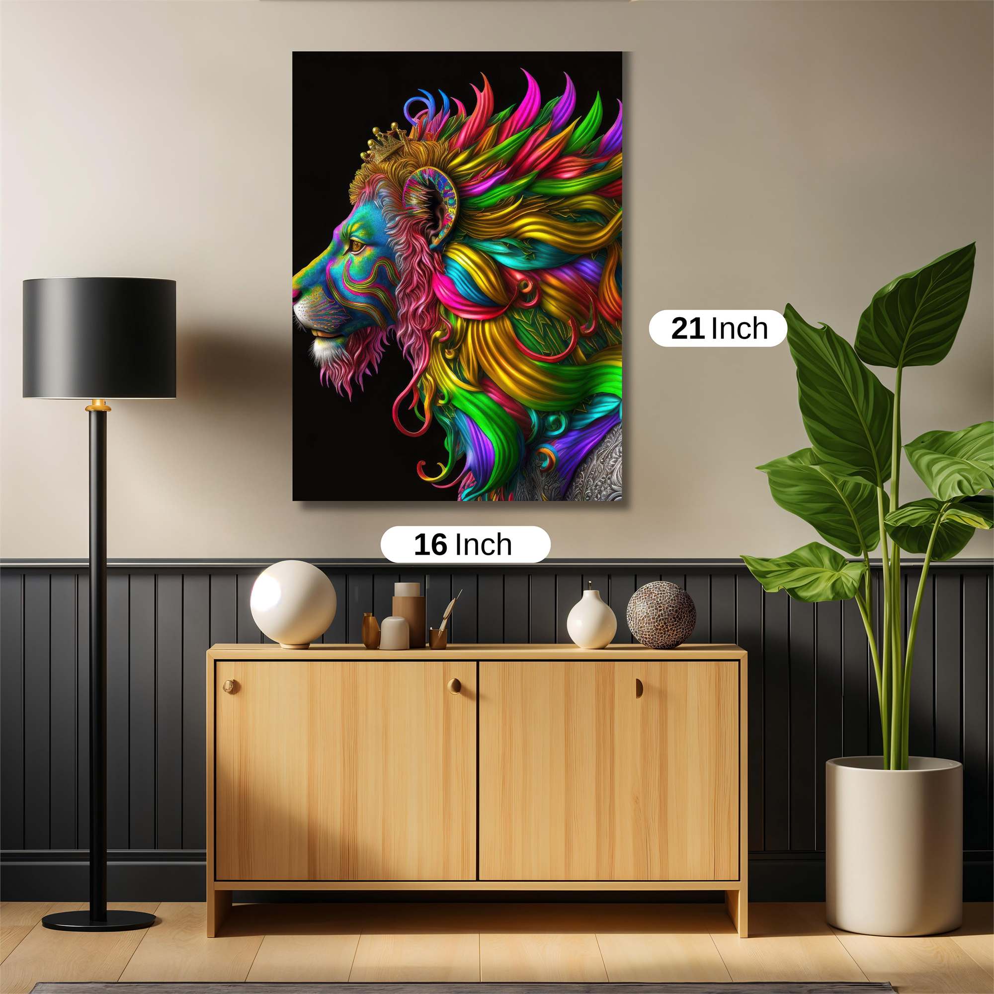 Lion Radiance Safe Wall Magnetic / M