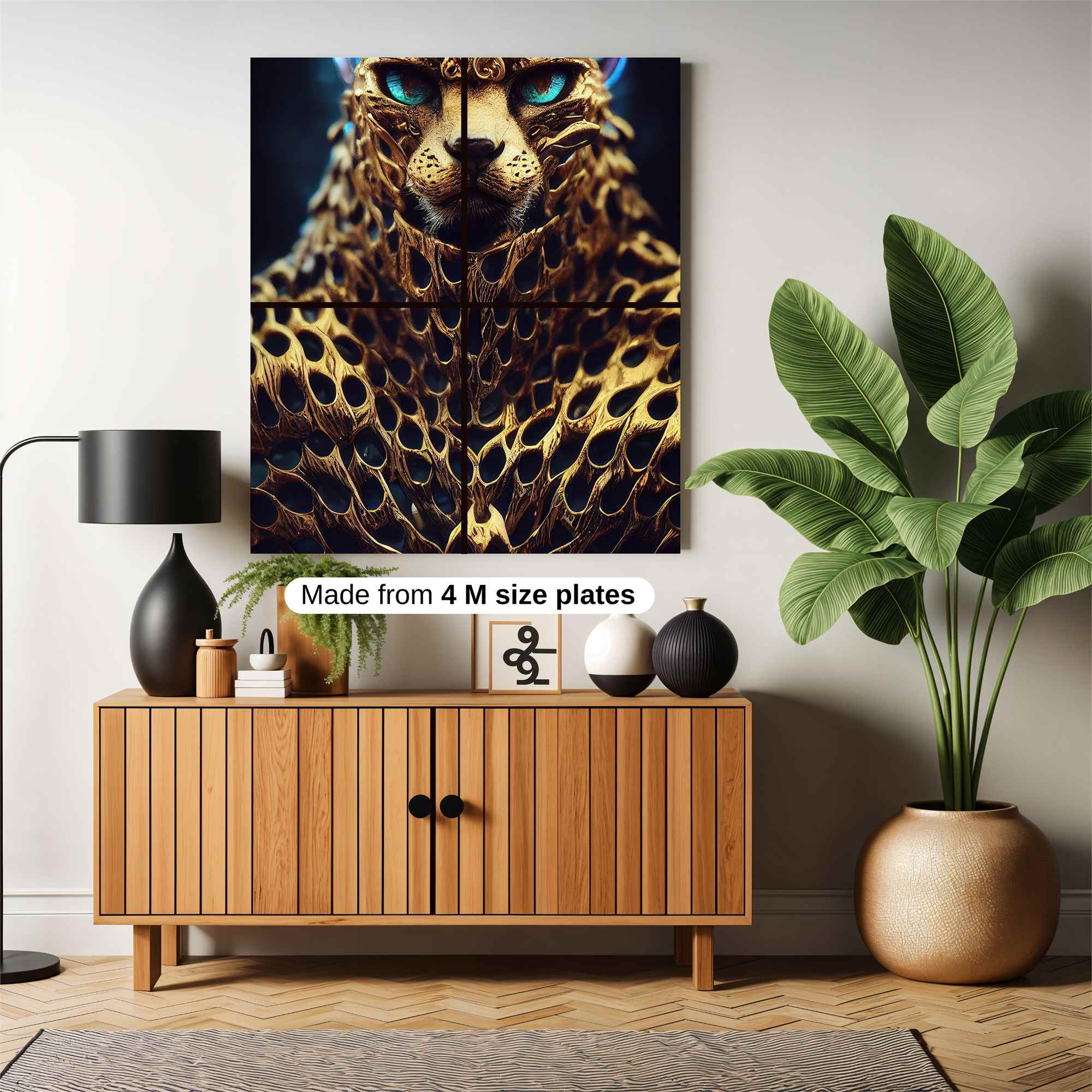 Leopard Majesty Safe Wall Magnetic / M