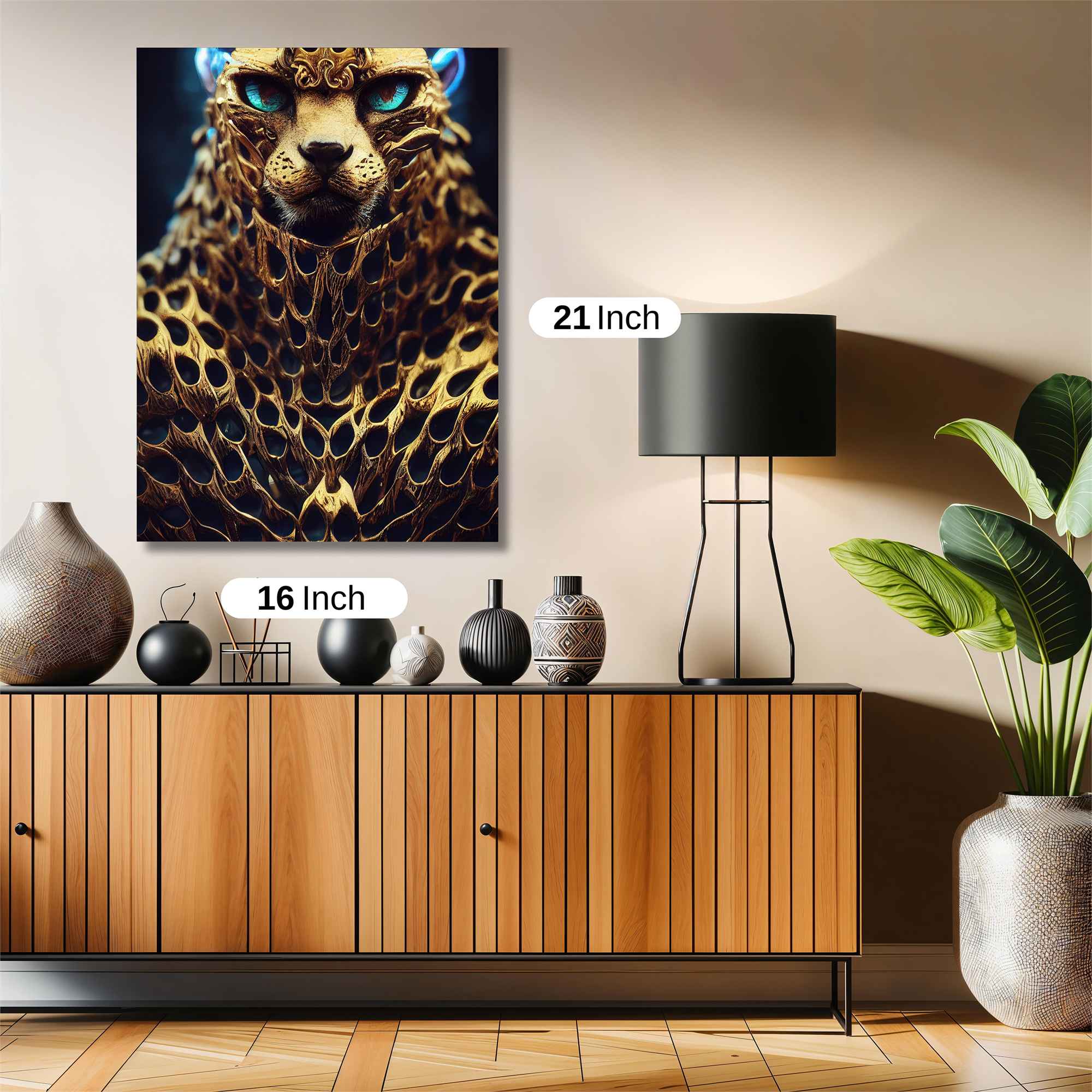 Leopard Majesty Safe Wall Magnetic / M