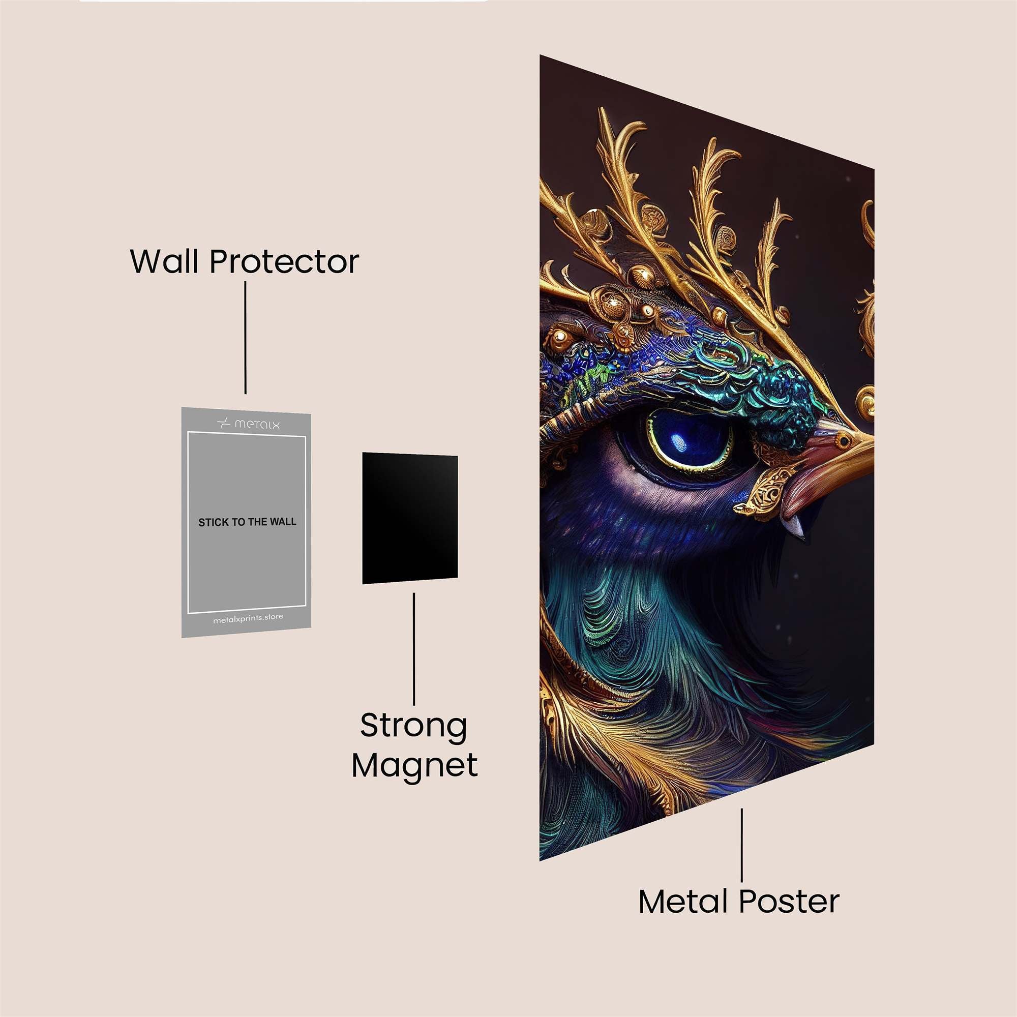 Phoenix Regal Safe Wall Magnetic / M