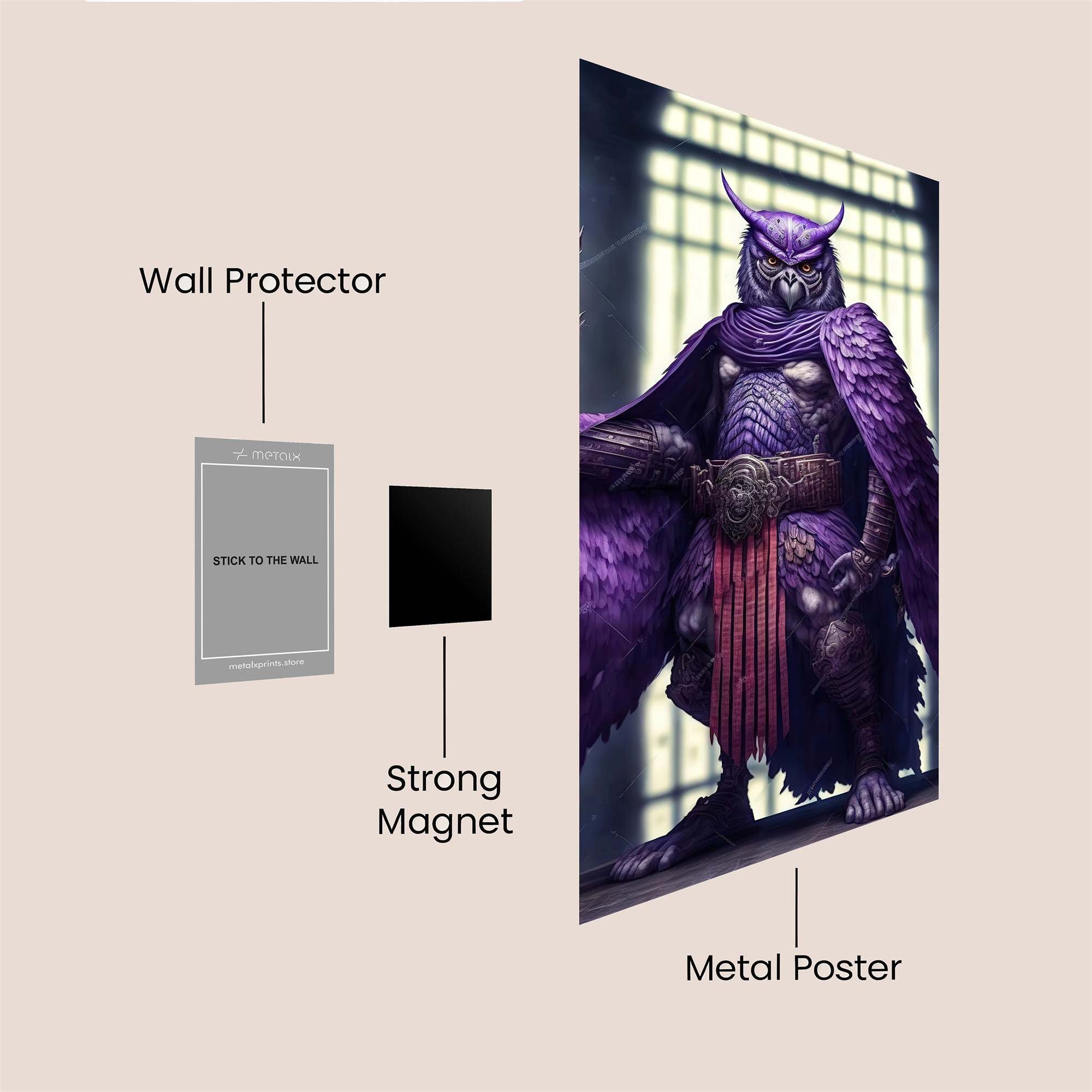 Owl Sovereign Safe Wall Magnetic / M