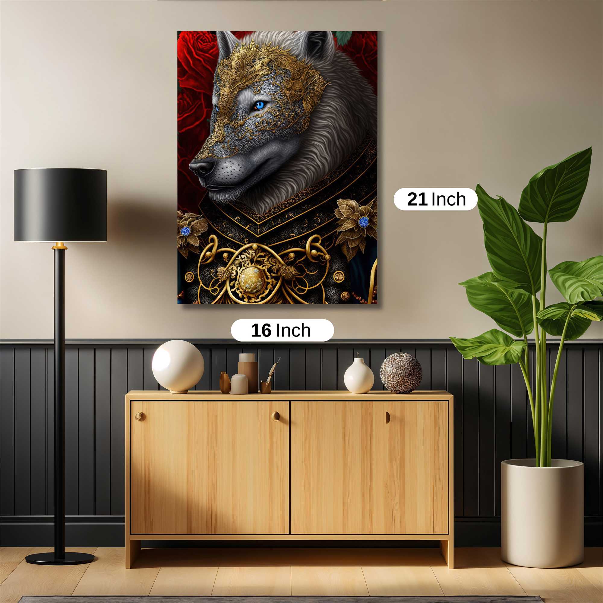 Noble Wolf Safe Wall Magnetic / M