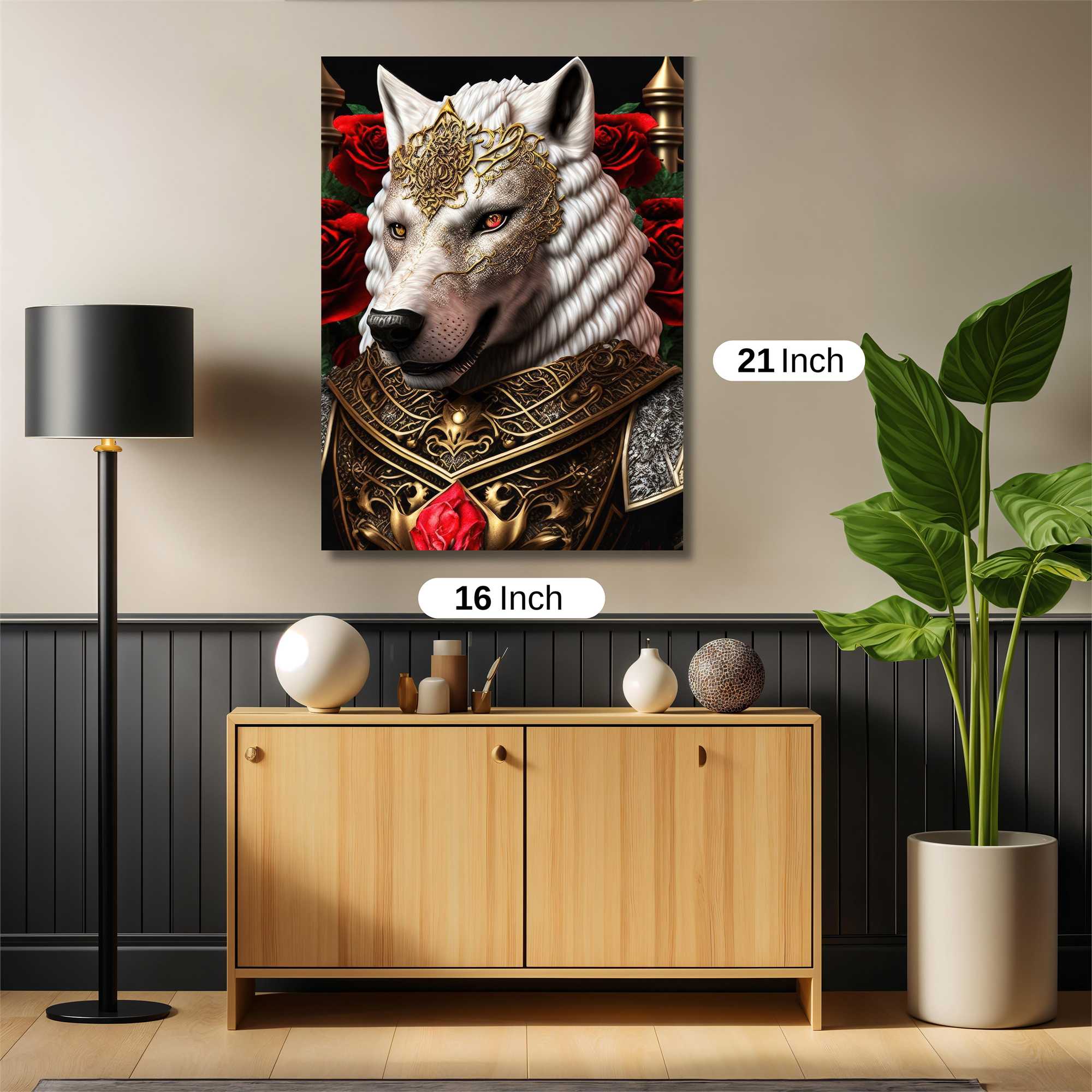 Regal Wolf Safe Wall Magnetic / M