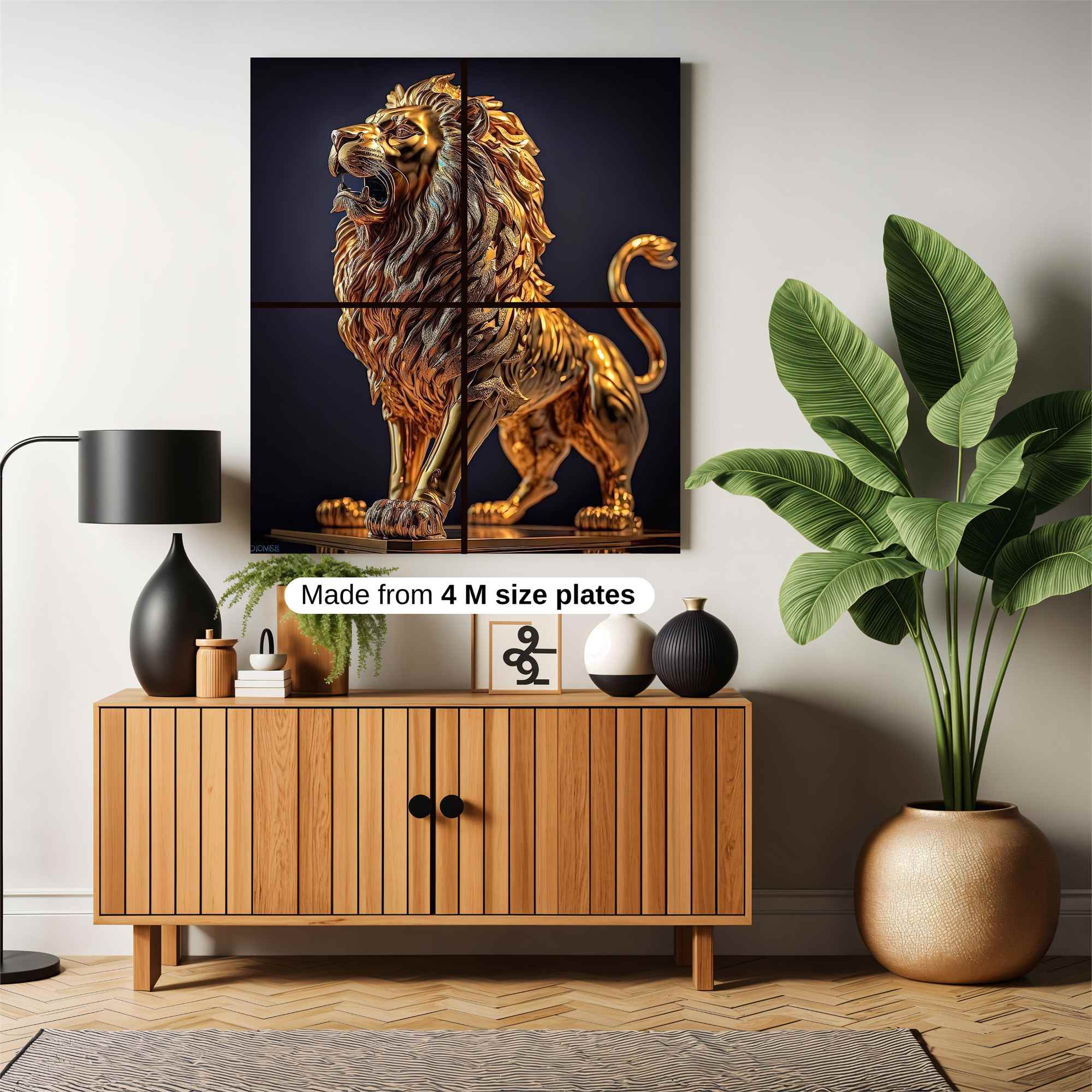 Golden Majesty Safe Wall Magnetic / M