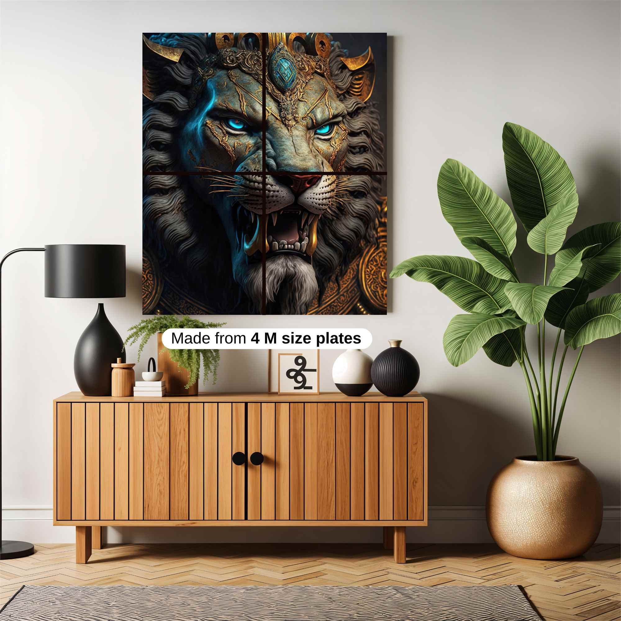 Lion Majesty Safe Wall Magnetic / M