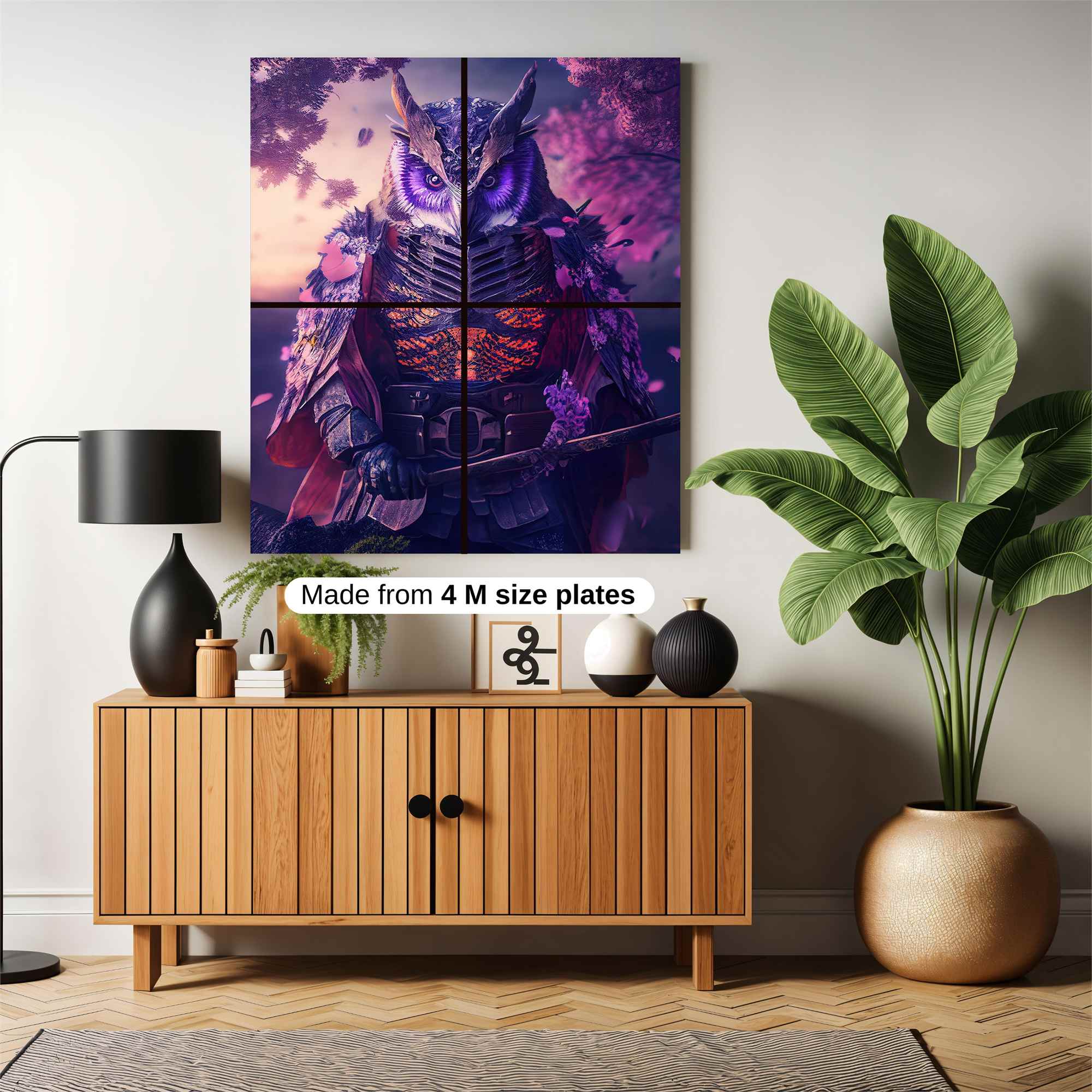 Owl Warrior Safe Wall Magnetic / M