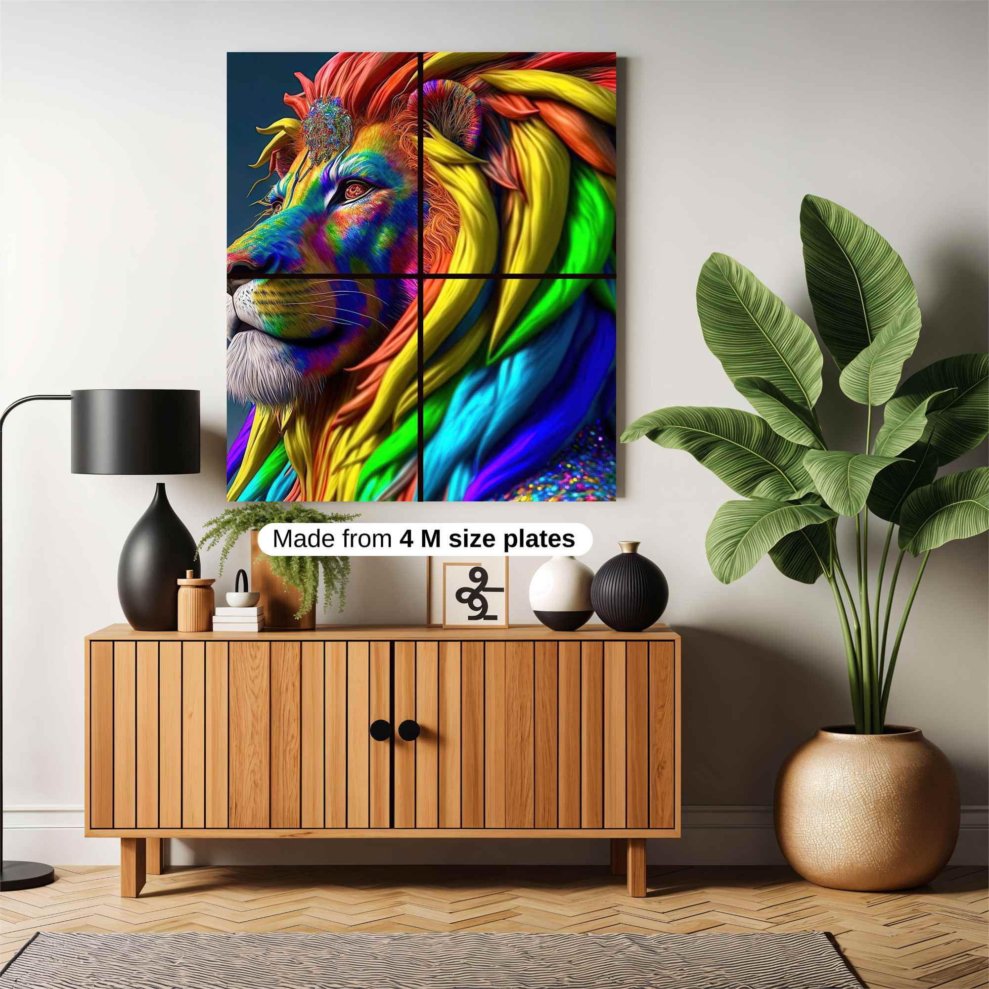 Rainbow Majesty Safe Wall Magnetic / M