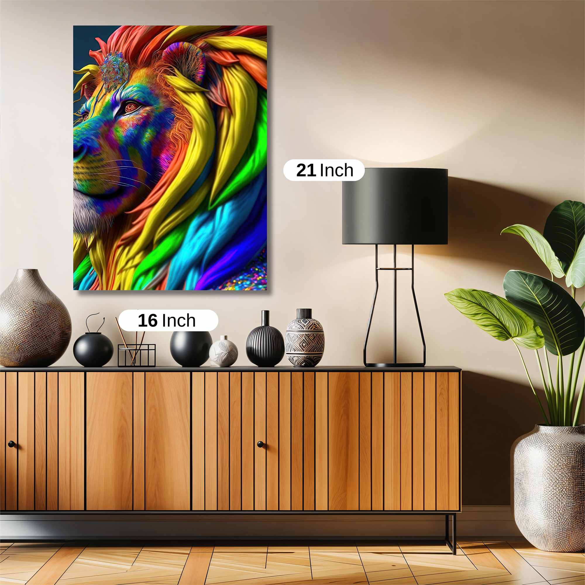 Rainbow Majesty Safe Wall Magnetic / M