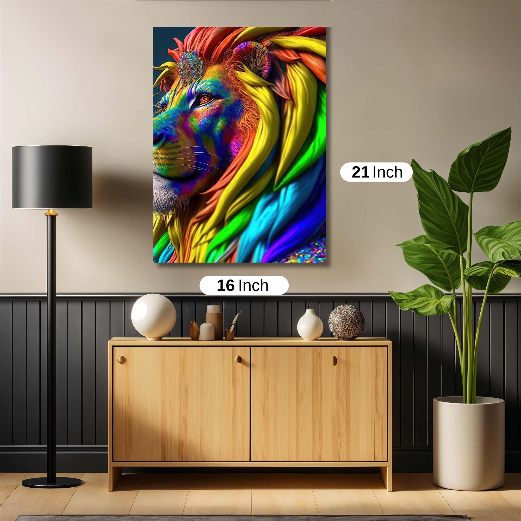 Rainbow Majesty Safe Wall Magnetic / M