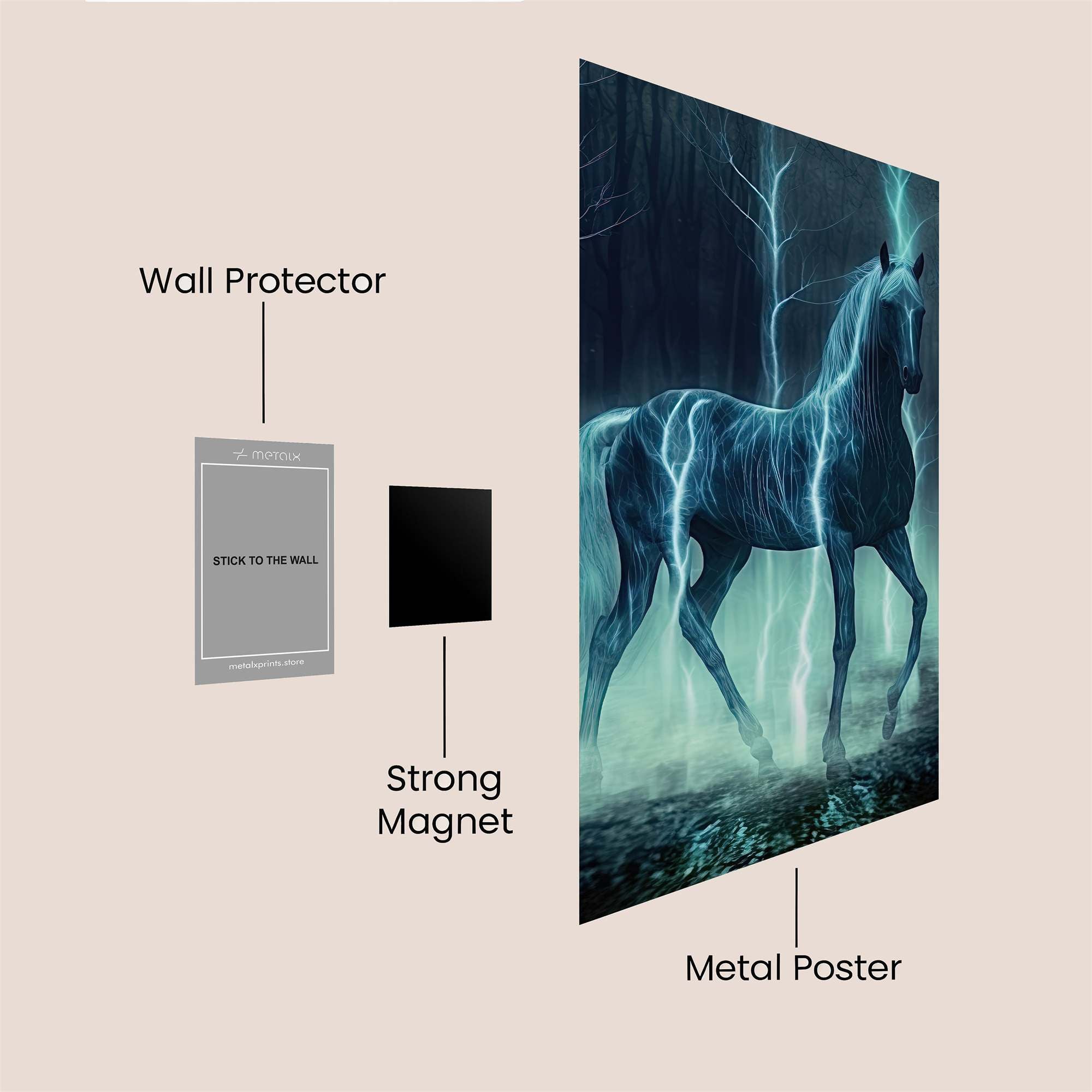 Storm Gallop Safe Wall Magnetic / M