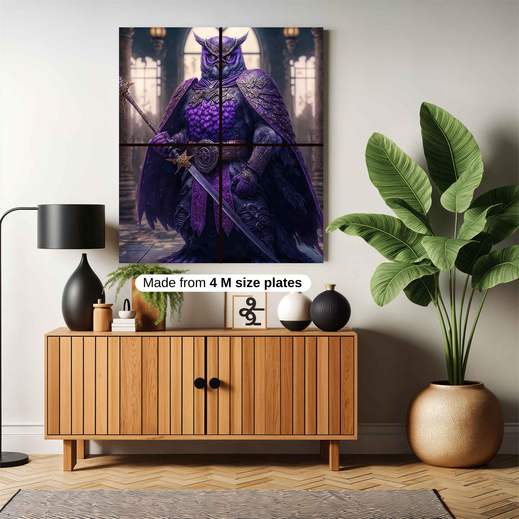 Owl Monarch Safe Wall Magnetic / M