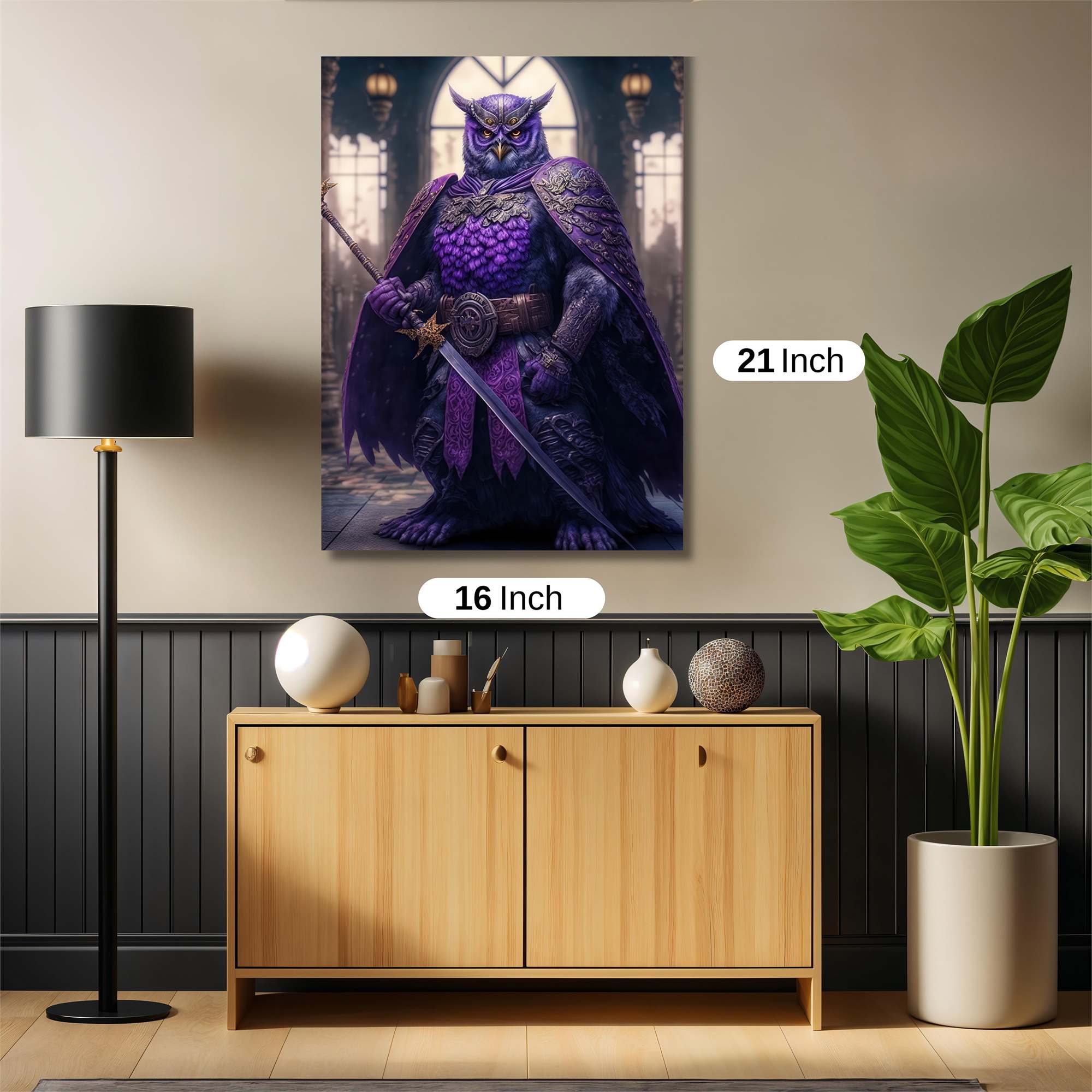 Owl Monarch Safe Wall Magnetic / M