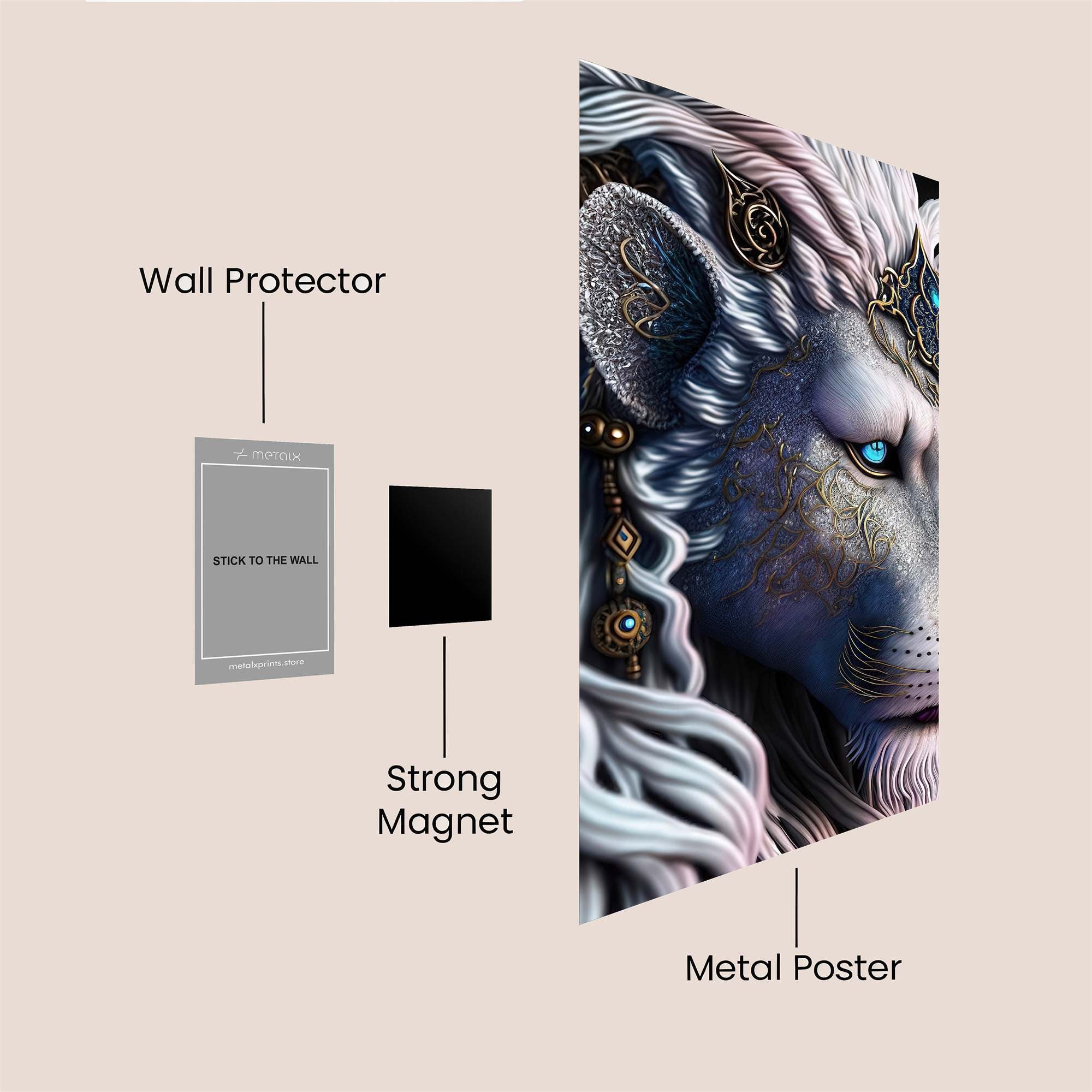 Mystic Majesty Safe Wall Magnetic / M