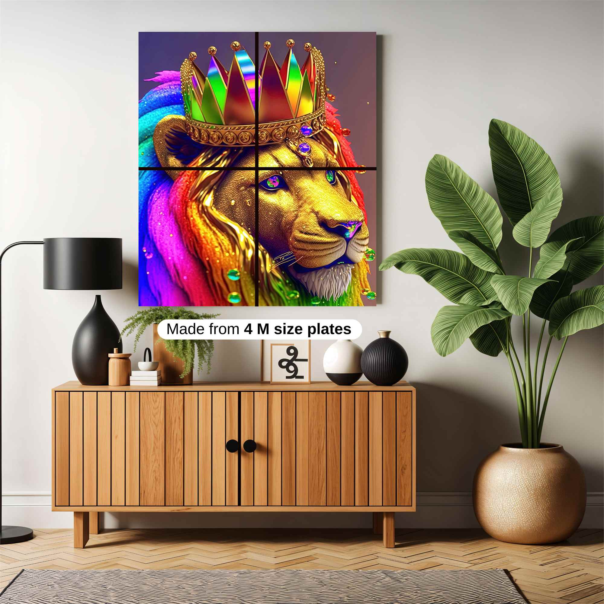 Lion Radiance Safe Wall Magnetic / M