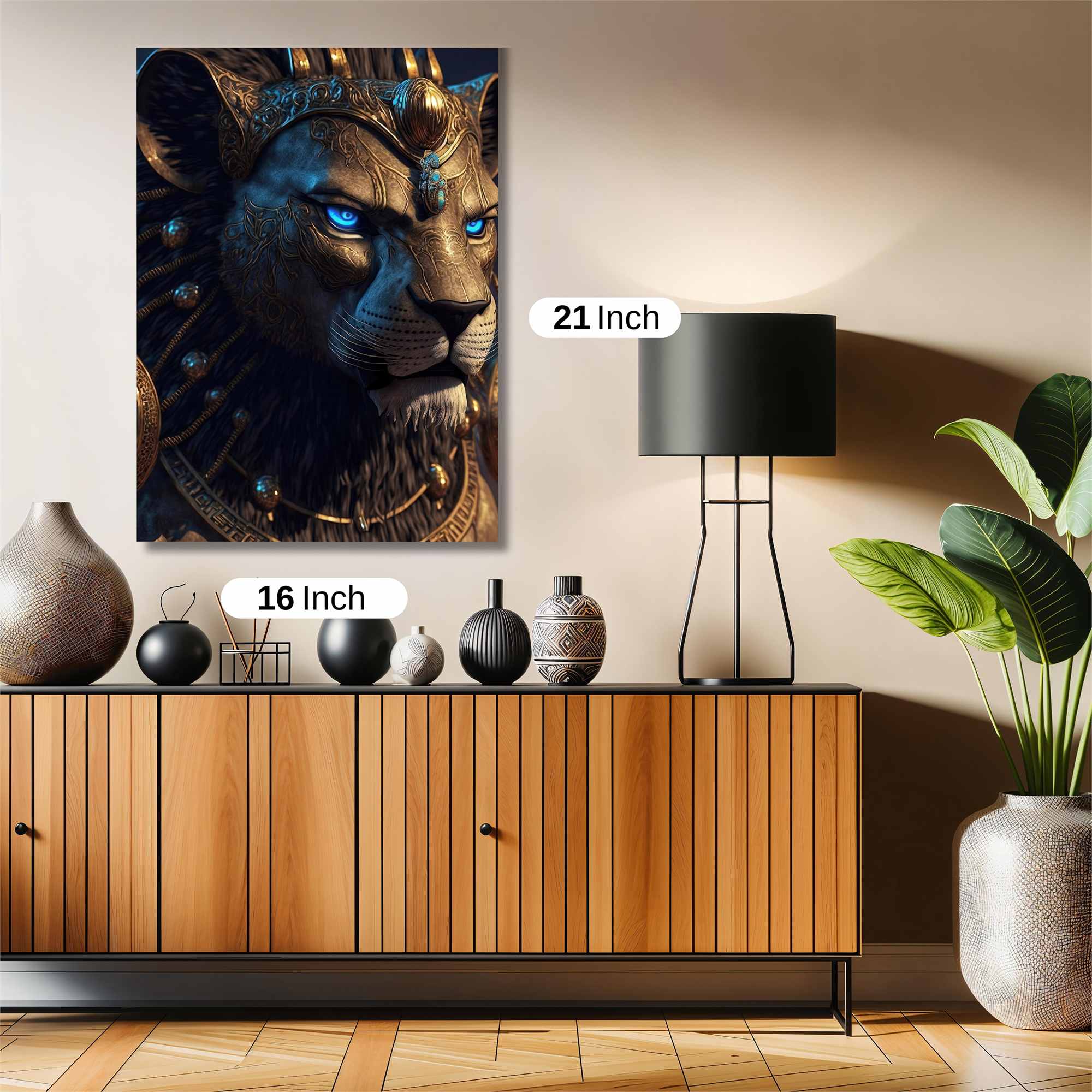 Lion Majestic Safe Wall Magnetic / M