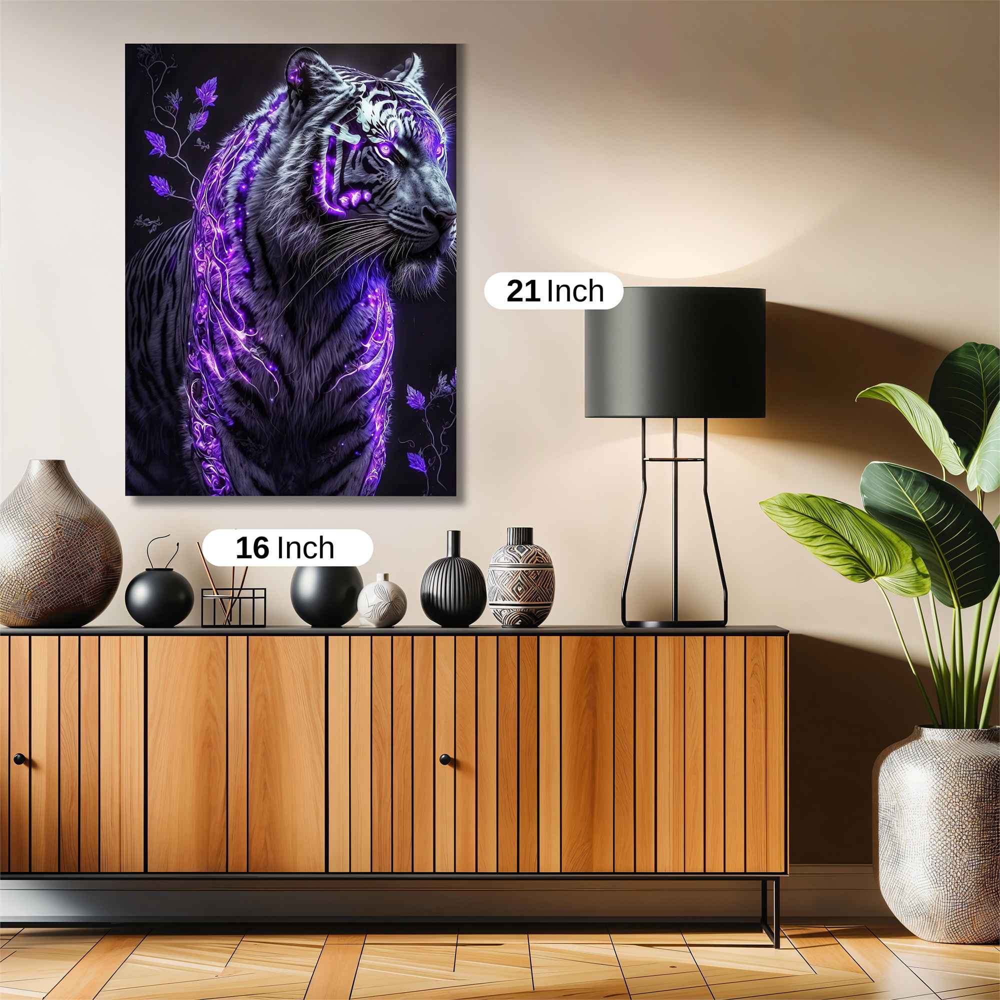 Tiger Mystic Safe Wall Magnetic / M