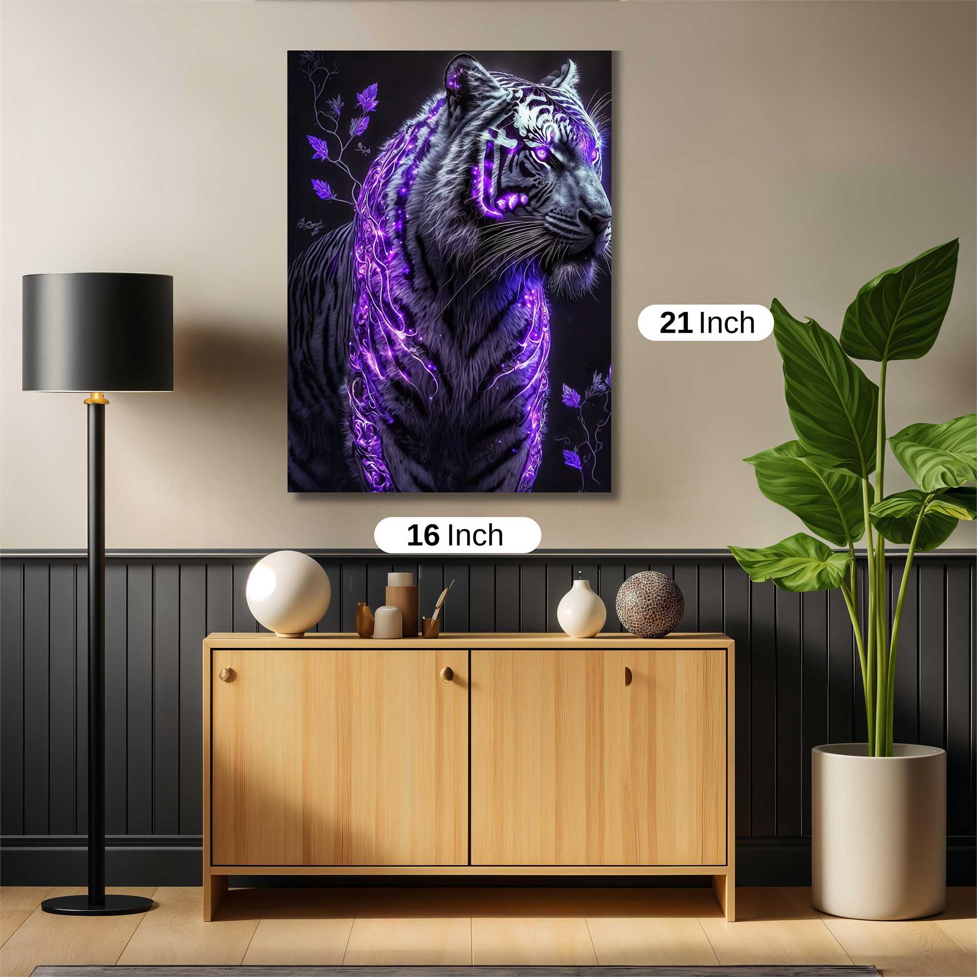 Tiger Mystic Safe Wall Magnetic / M