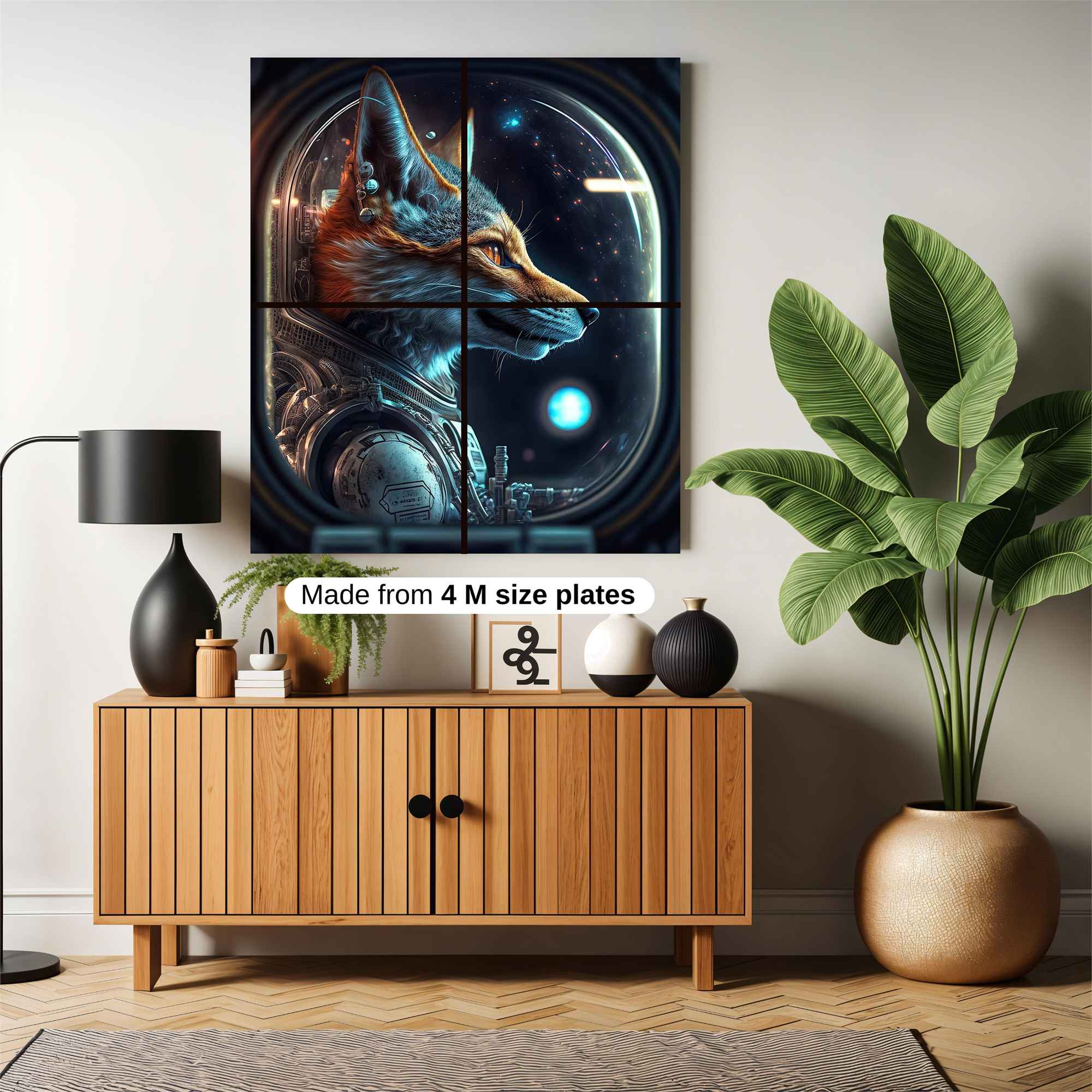 Cosmic Fox Safe Wall Magnetic / M
