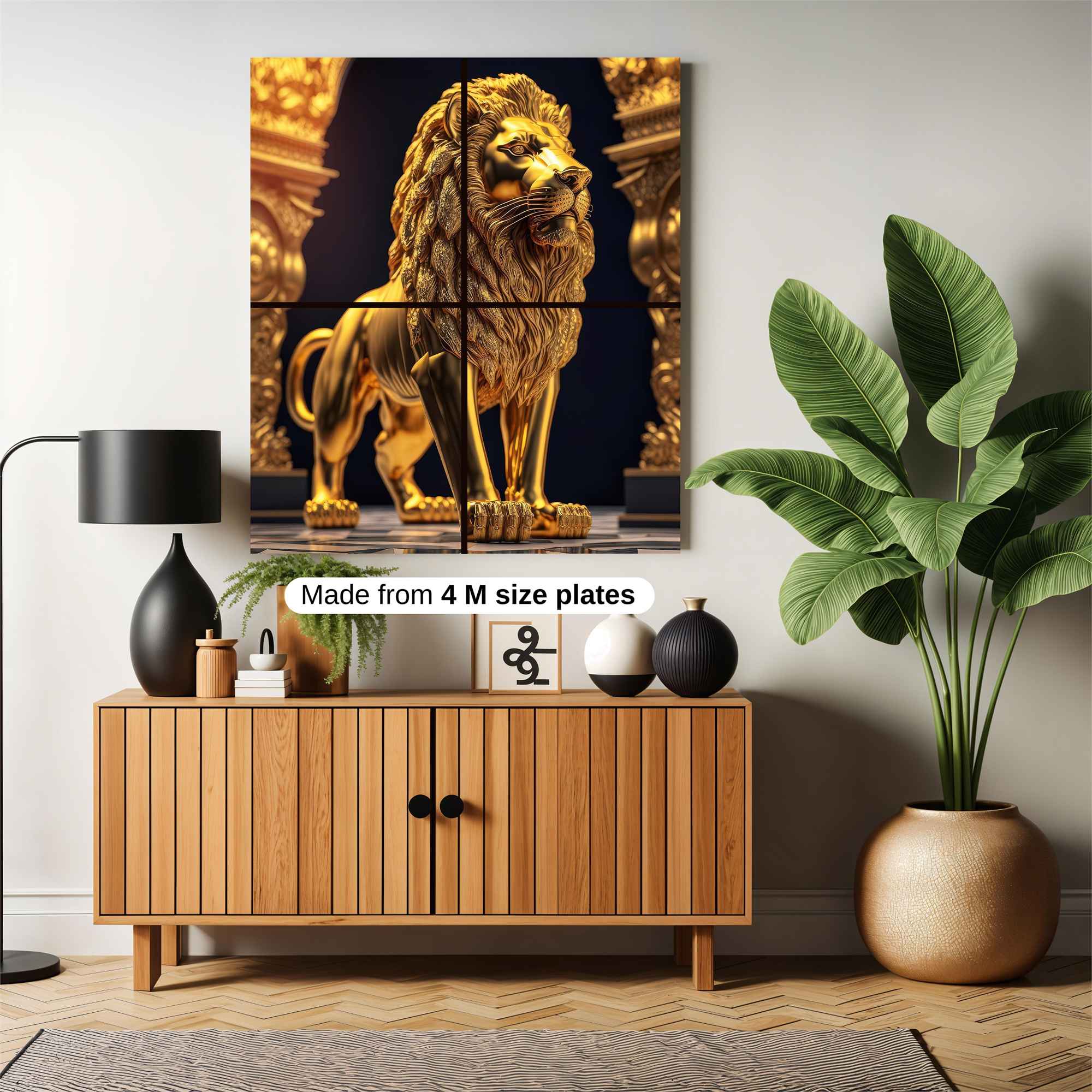 Golden Majesty Safe Wall Magnetic / M