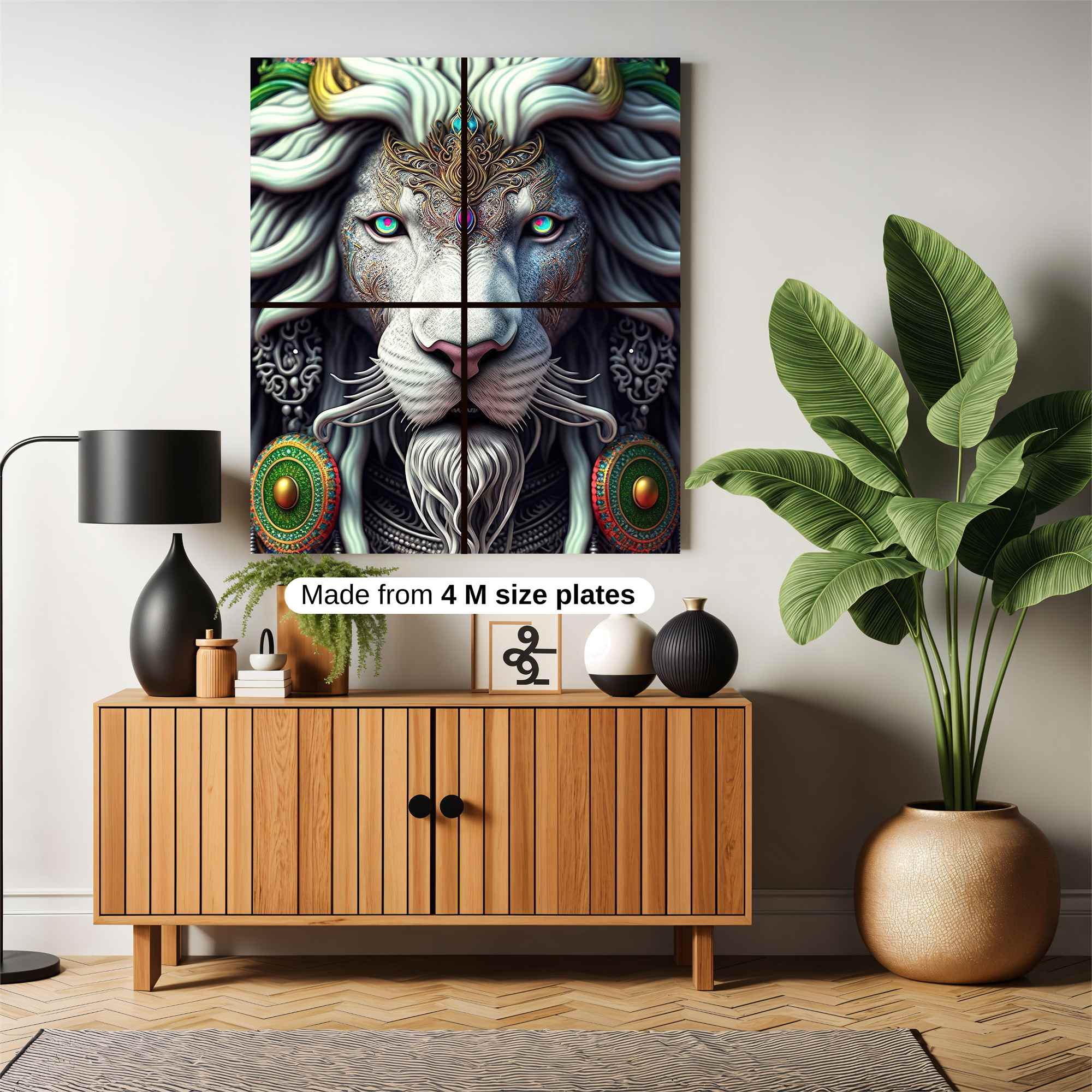 Lion Majesty Safe Wall Magnetic / M
