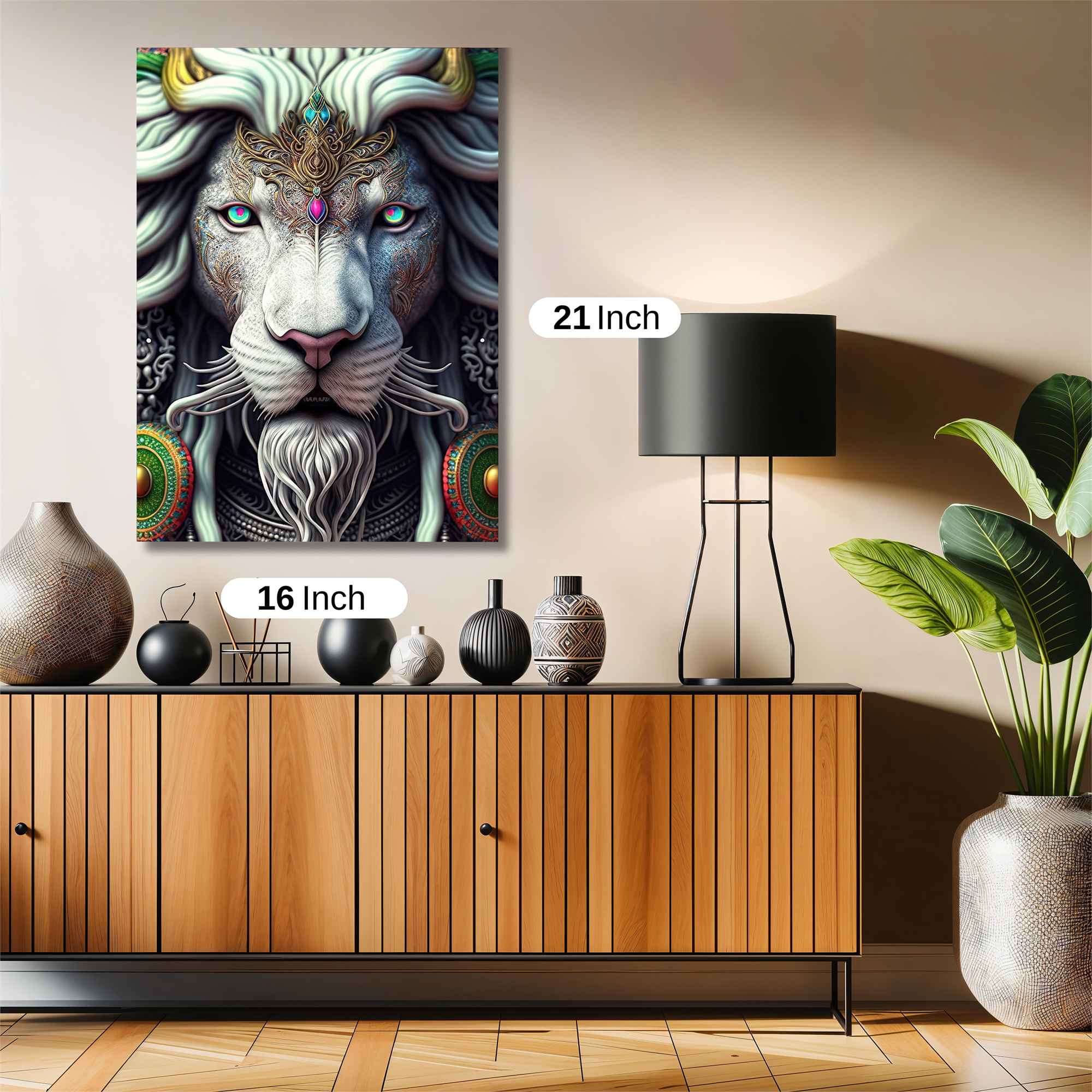 Lion Majesty Safe Wall Magnetic / M