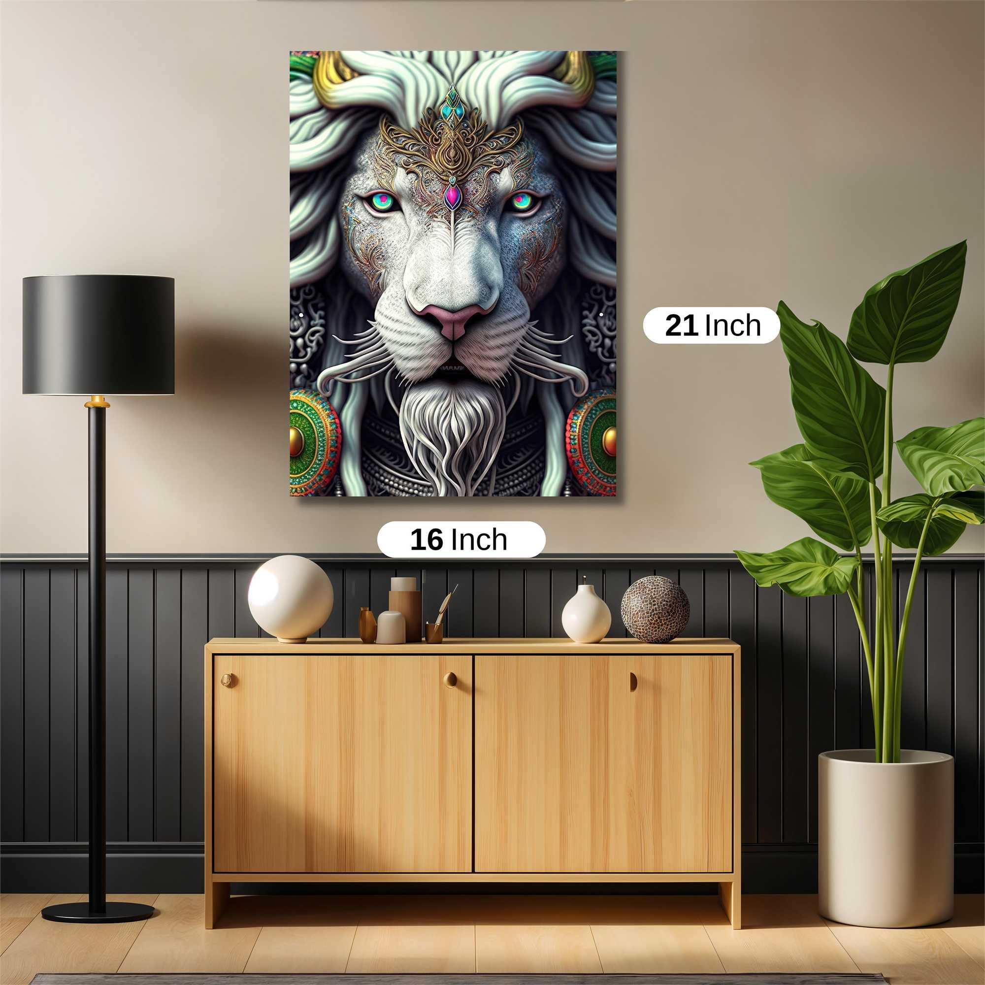 Lion Majesty Safe Wall Magnetic / M