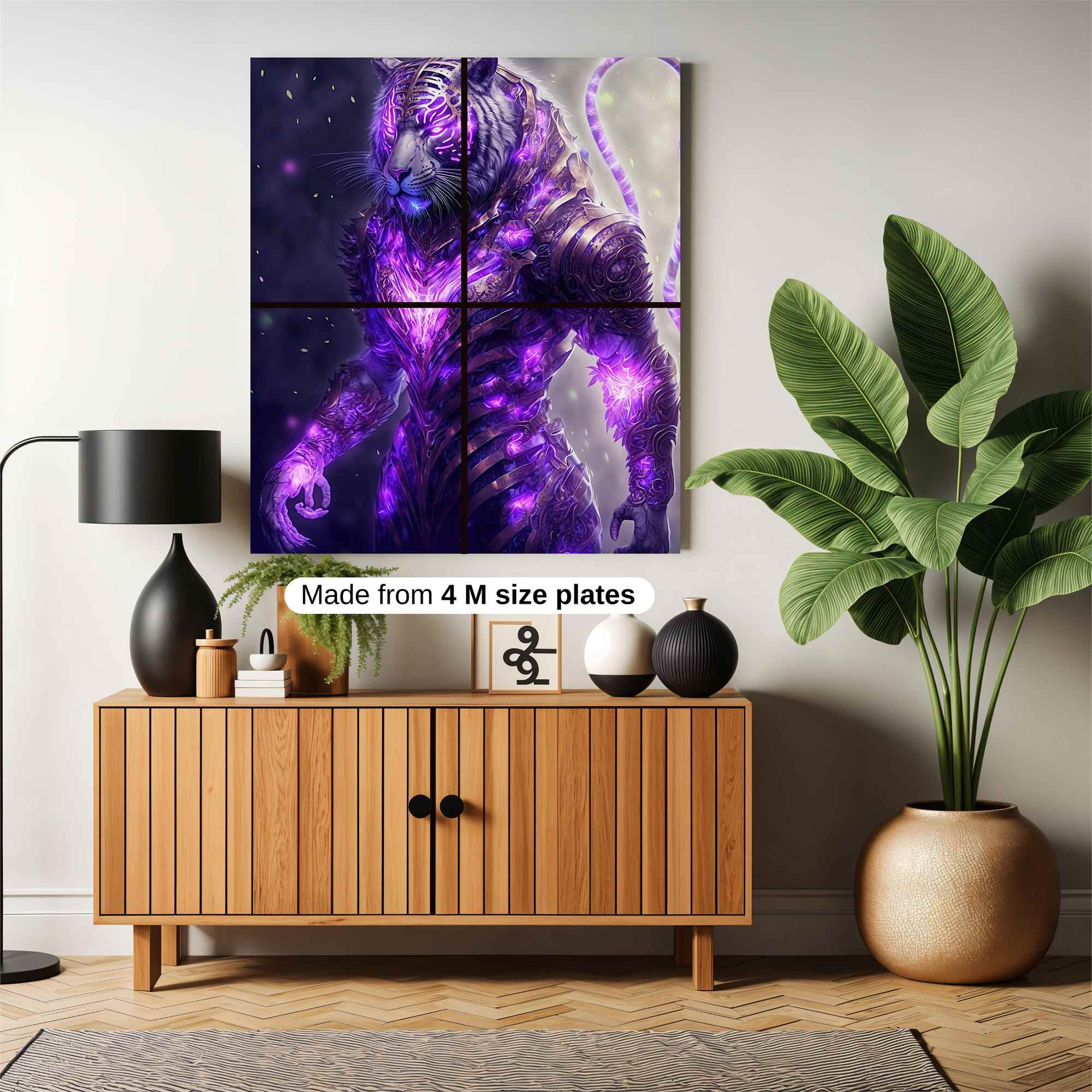 Tiger Majesty Safe Wall Magnetic / M