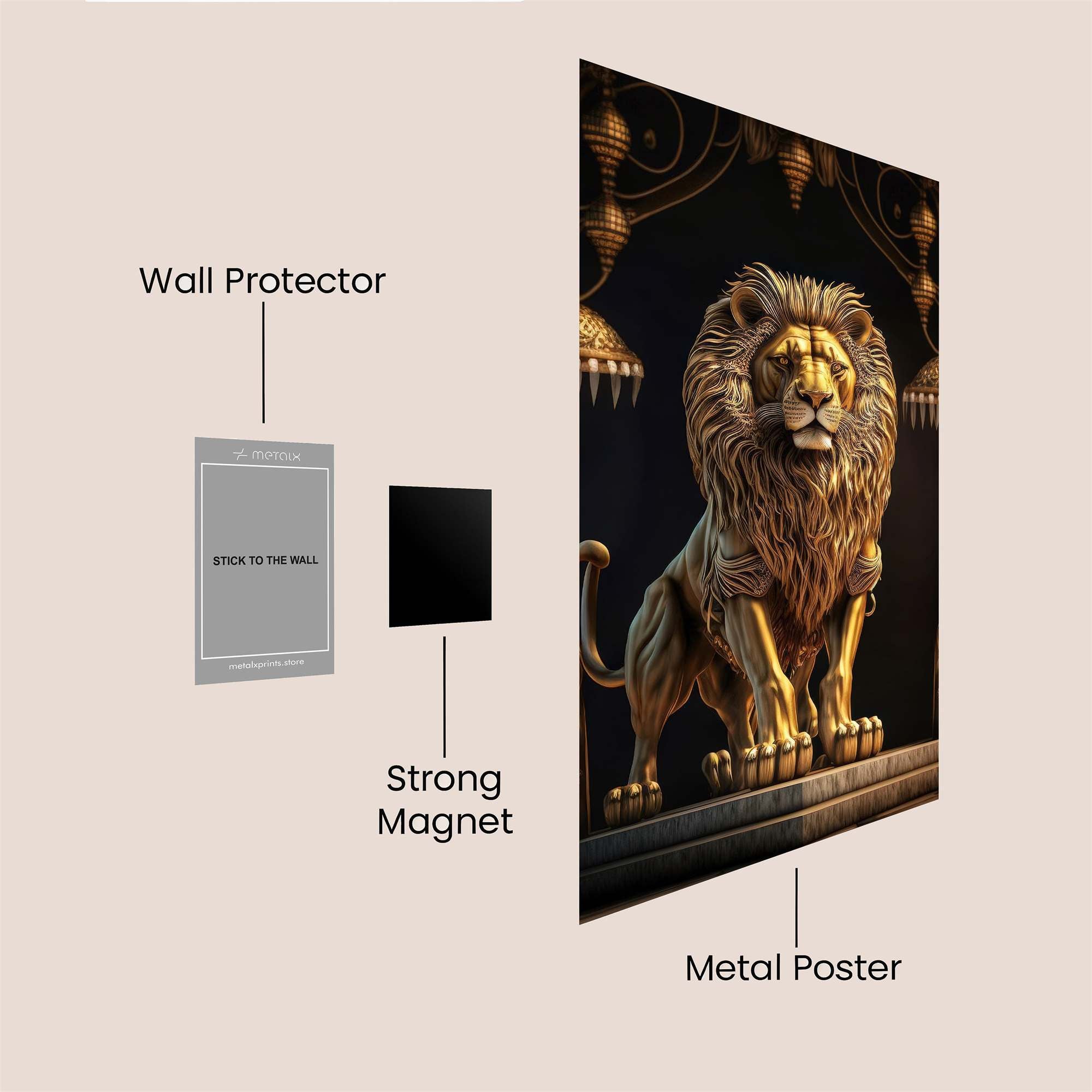 Regal Majesty Safe Wall Magnetic / M