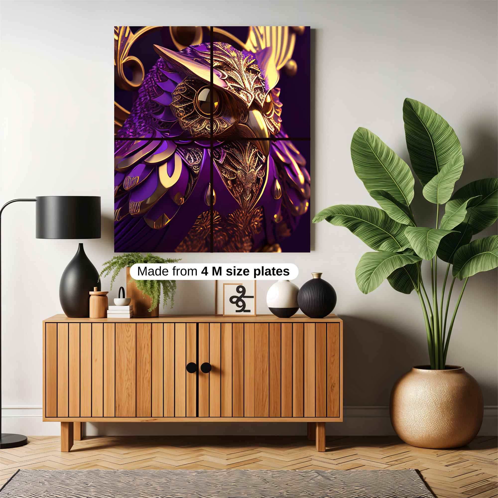 Owl Regal Safe Wall Magnetic / M