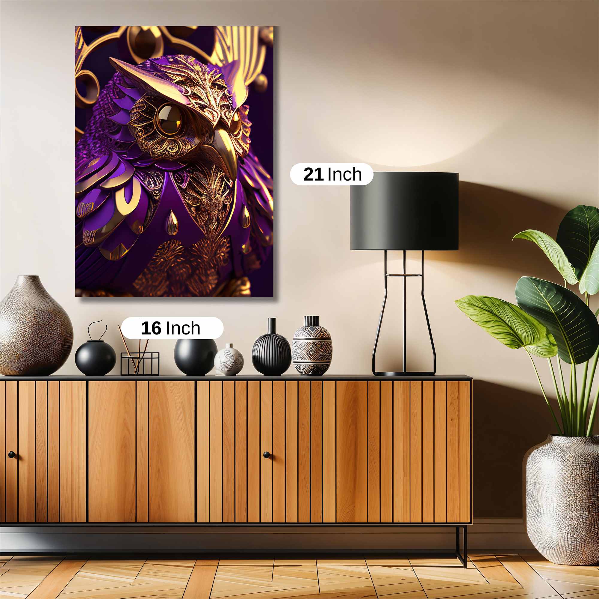 Owl Regal Safe Wall Magnetic / M